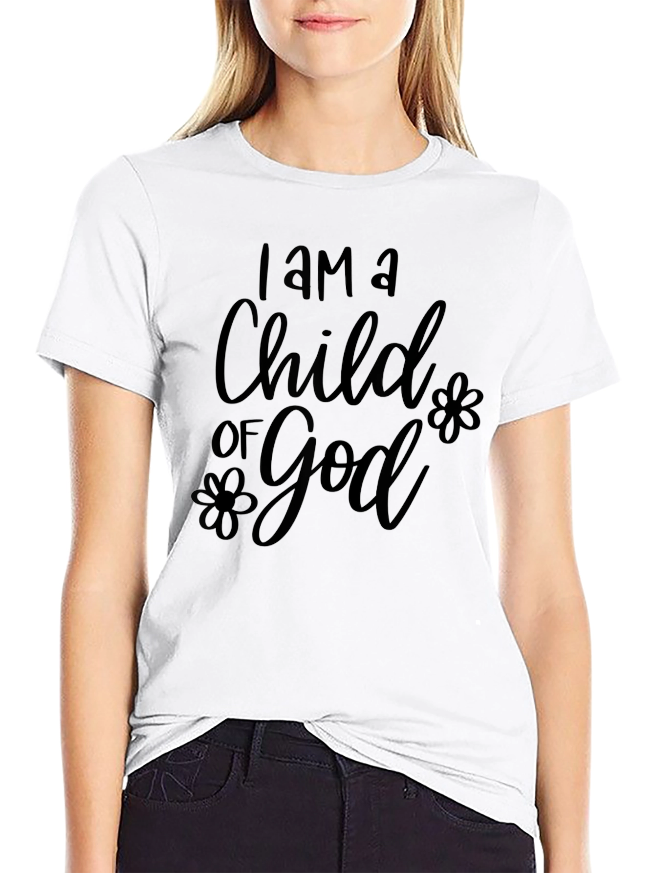 Child of God Black Graphic Tee