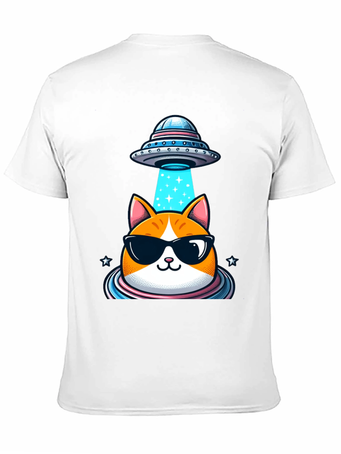 UFO Cat Abduction T-Shirt