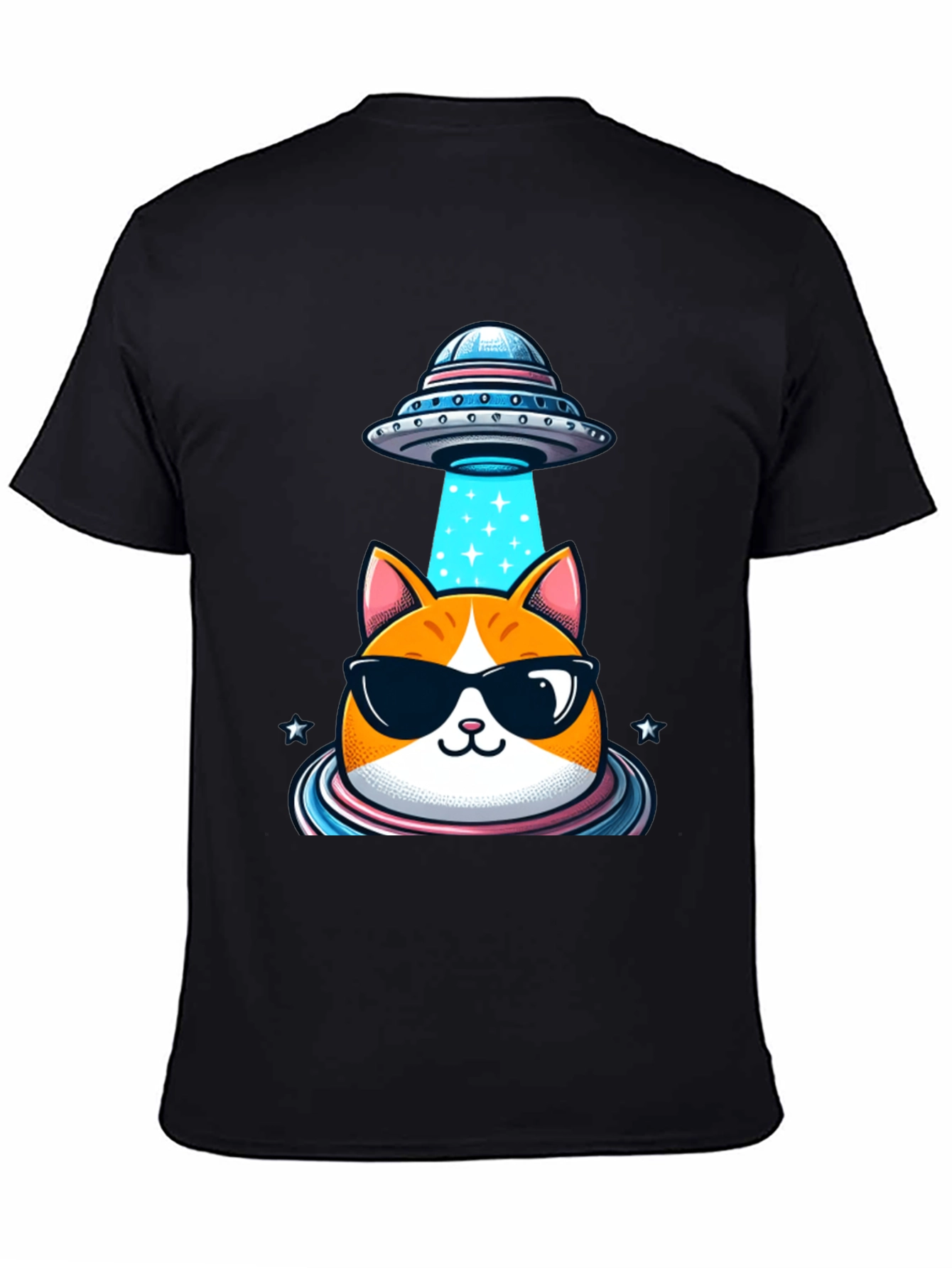 UFO Cat Abduction T-Shirt