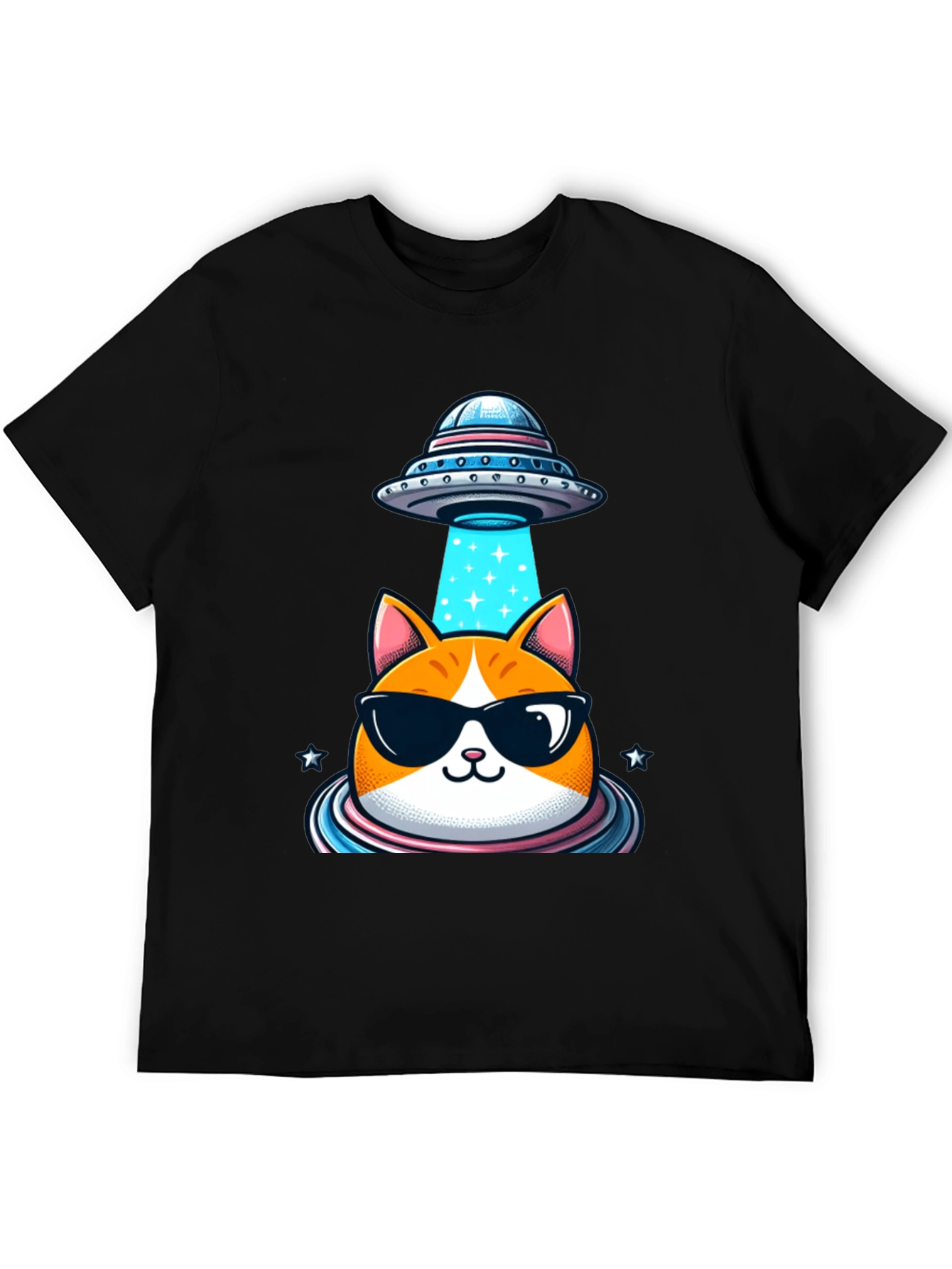 UFO Cat Abduction T-Shirt