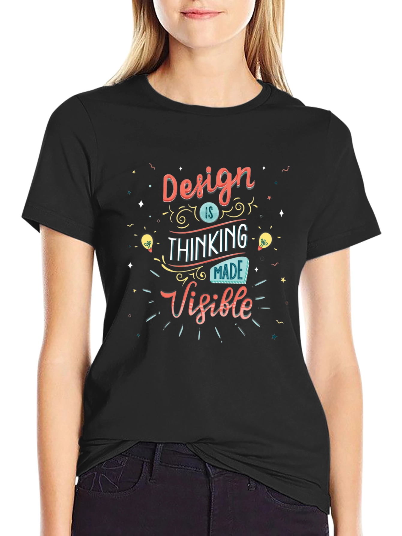 Design is Thinking Made Visible Graphic T-Shirt