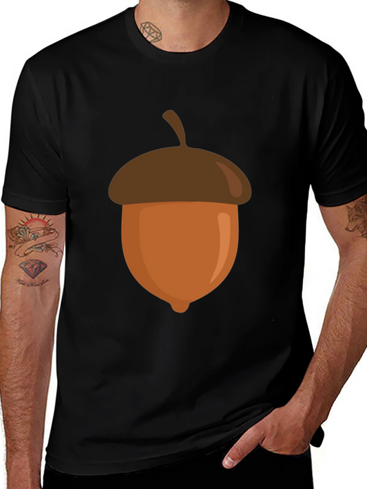 Acorn Graphic Tee - Fall Season Shirt