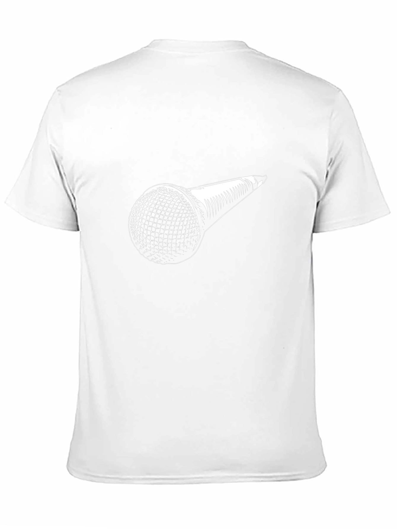 Microphone Graphic Tee - Singer Musician T-Shirt