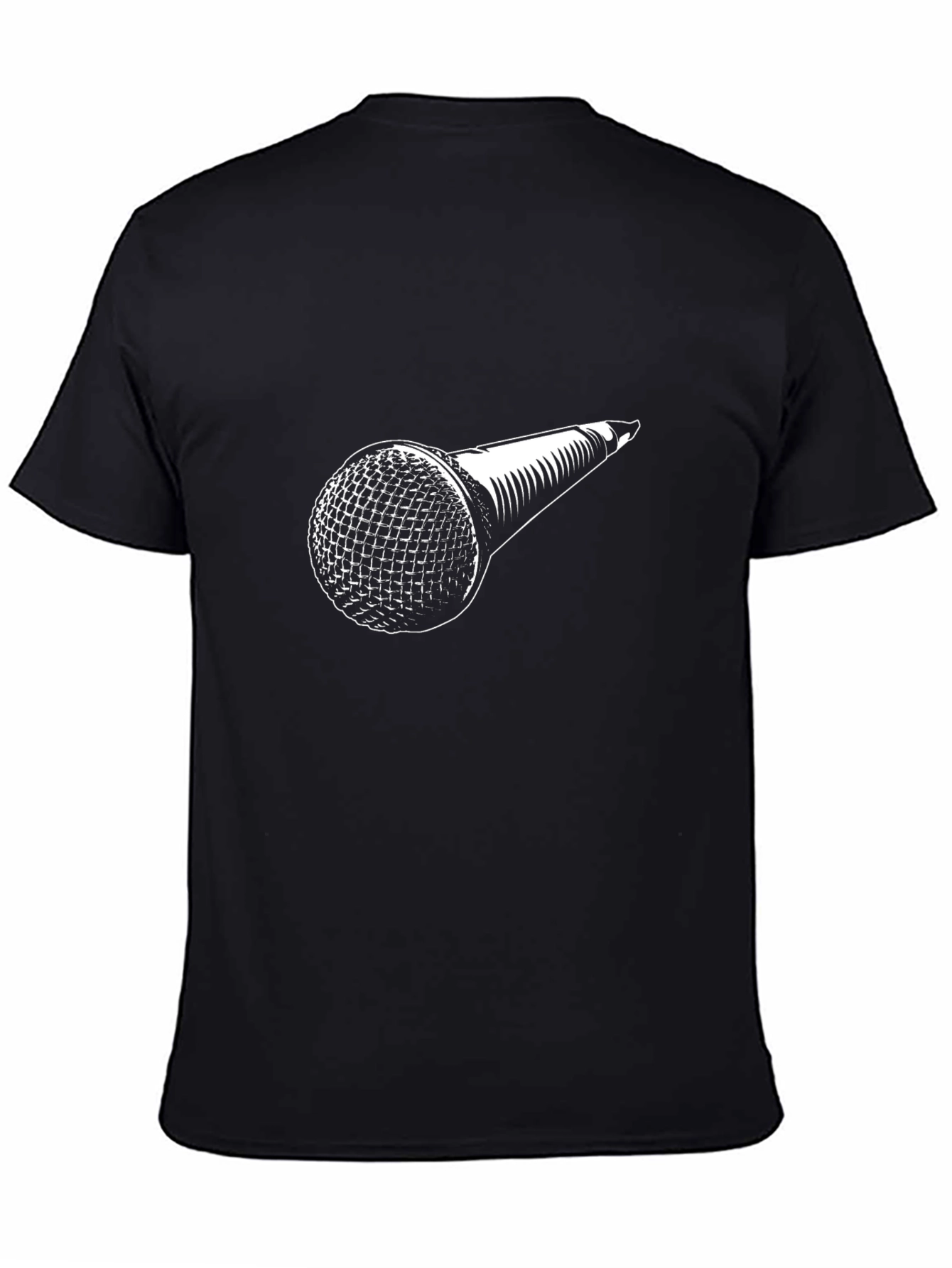Microphone Graphic Tee - Singer Musician T-Shirt