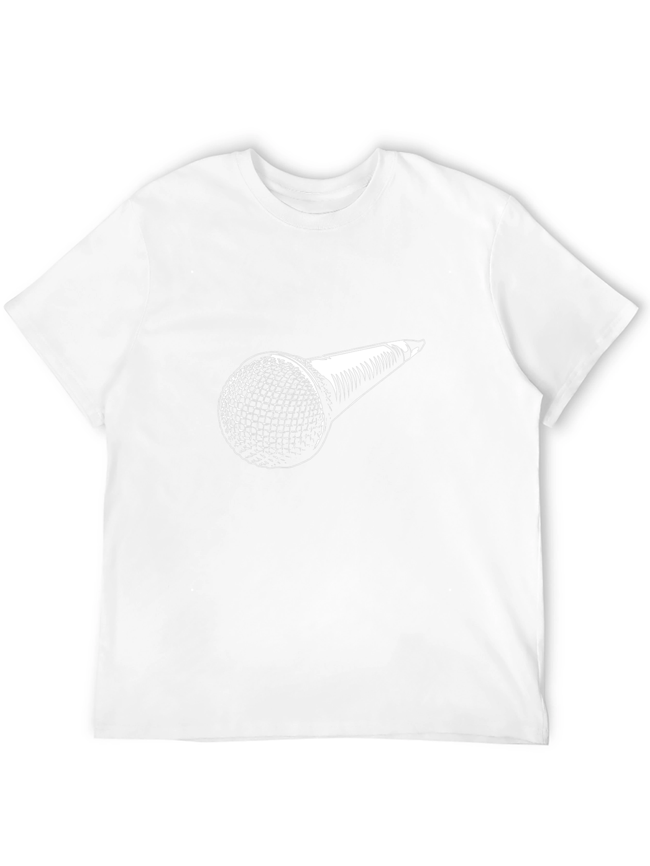 Microphone Graphic Tee - Singer Musician T-Shirt
