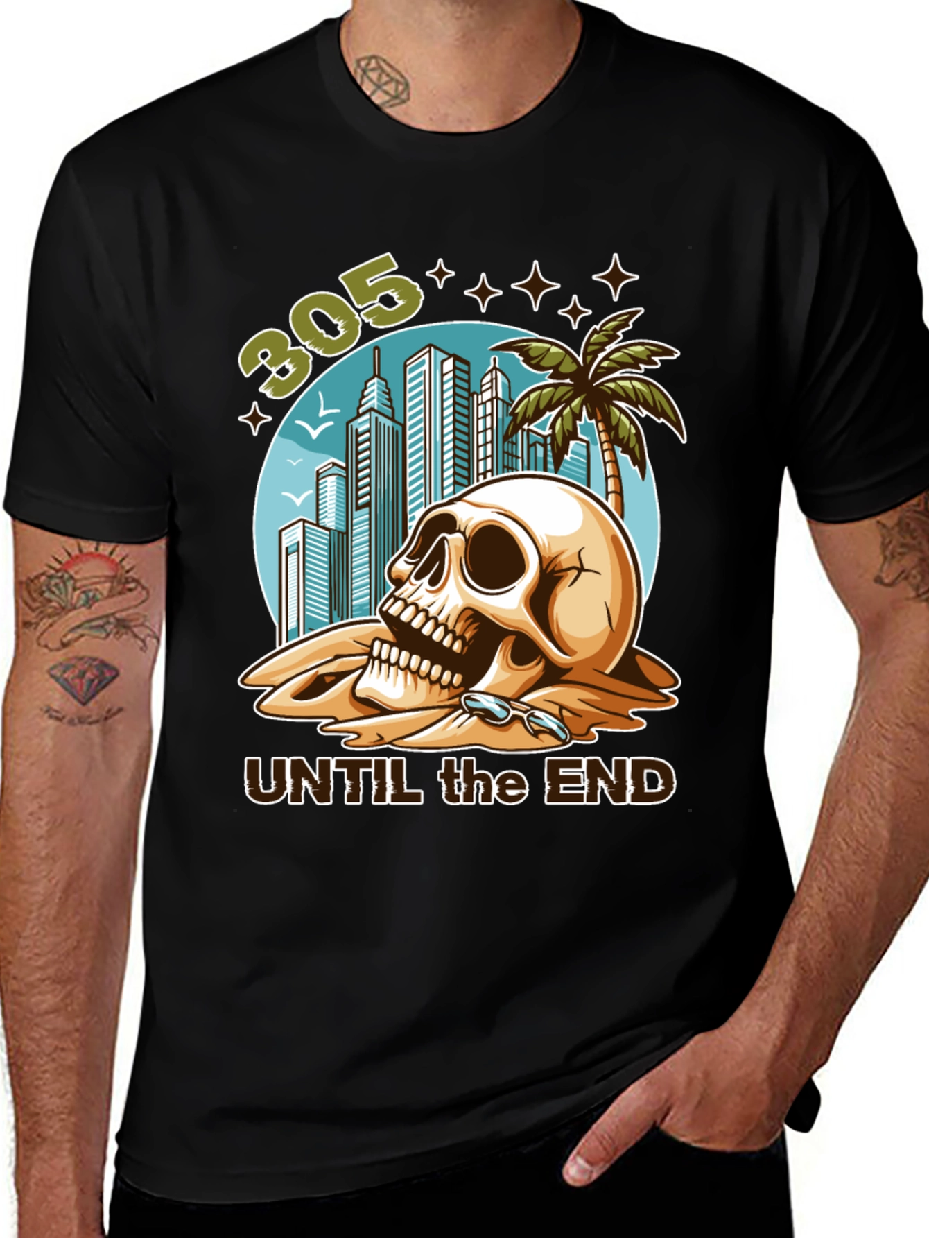 305 Until The End Graphic Tee
