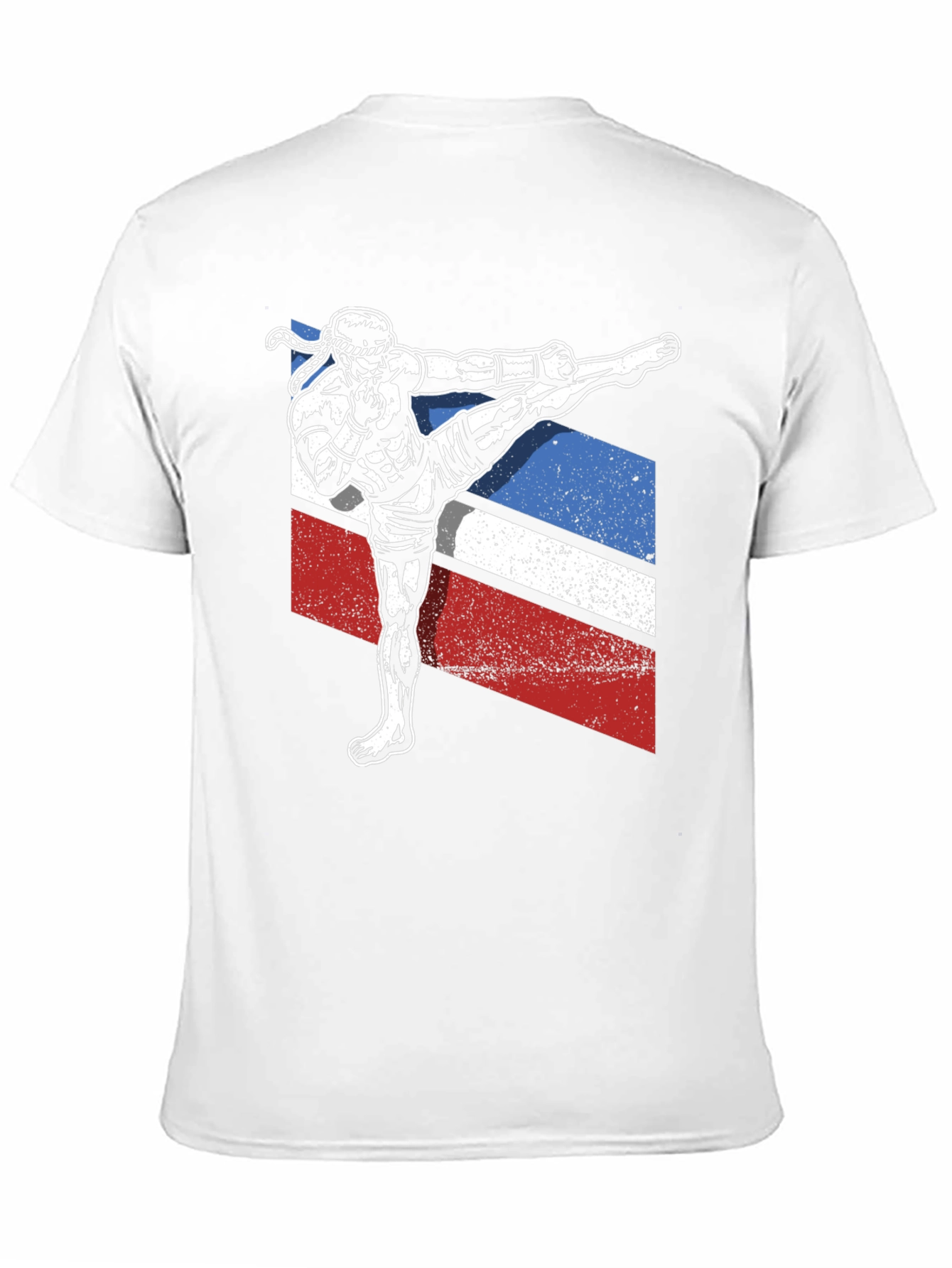 Muay Thai Kickboxer Graphic Tee - Black