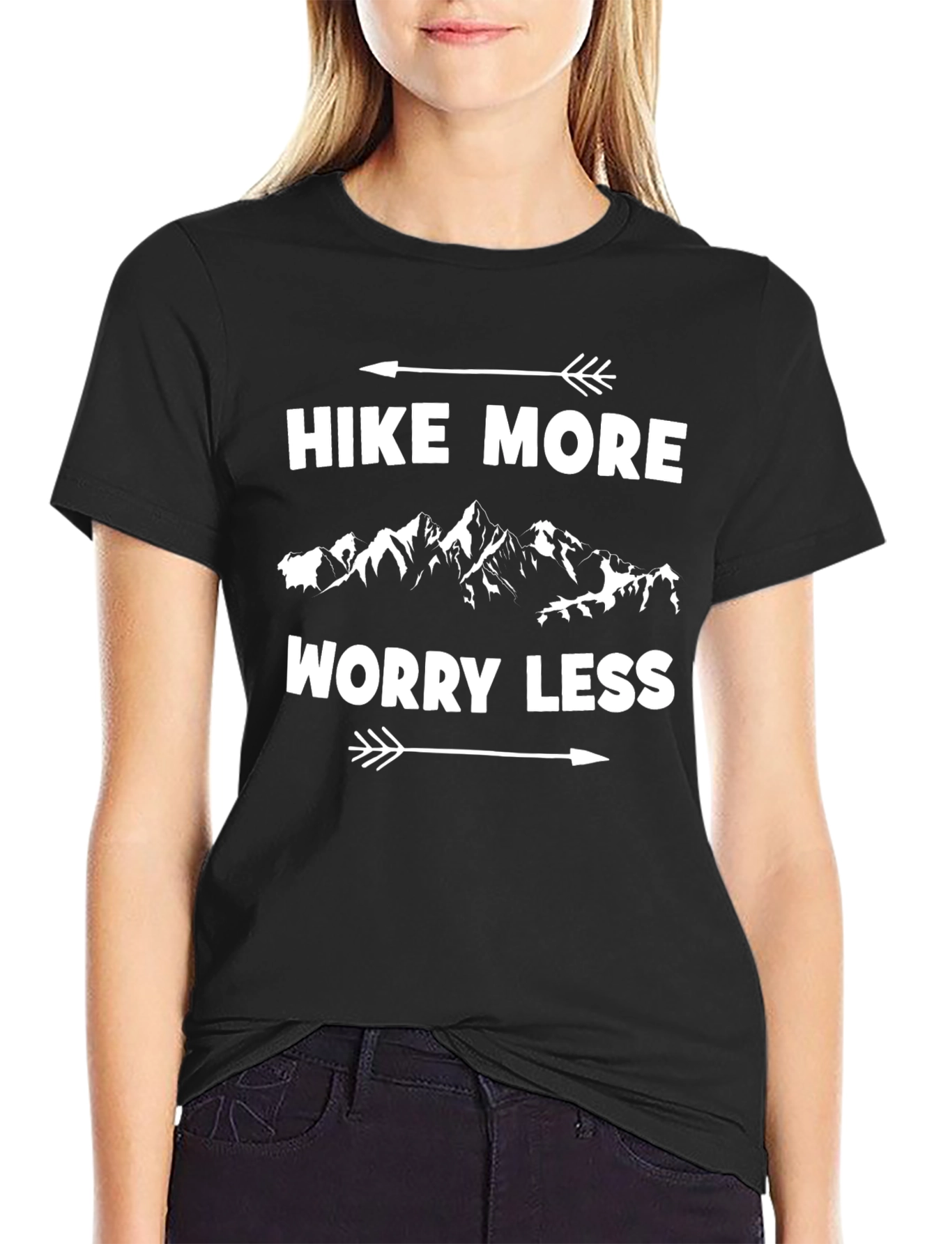 Hike More Worry Less Graphic Tee