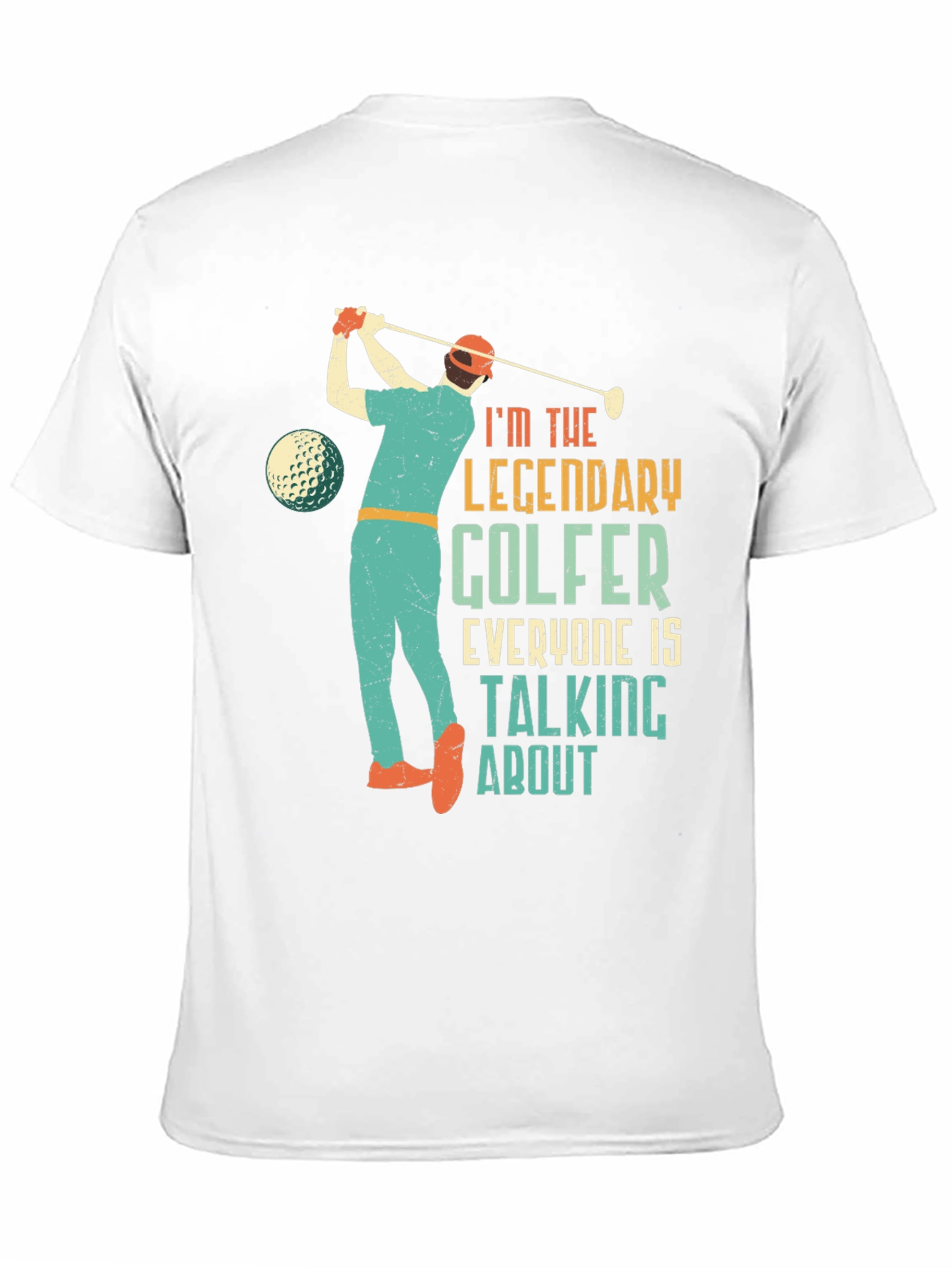 Legendary Golfer Graphic Tee