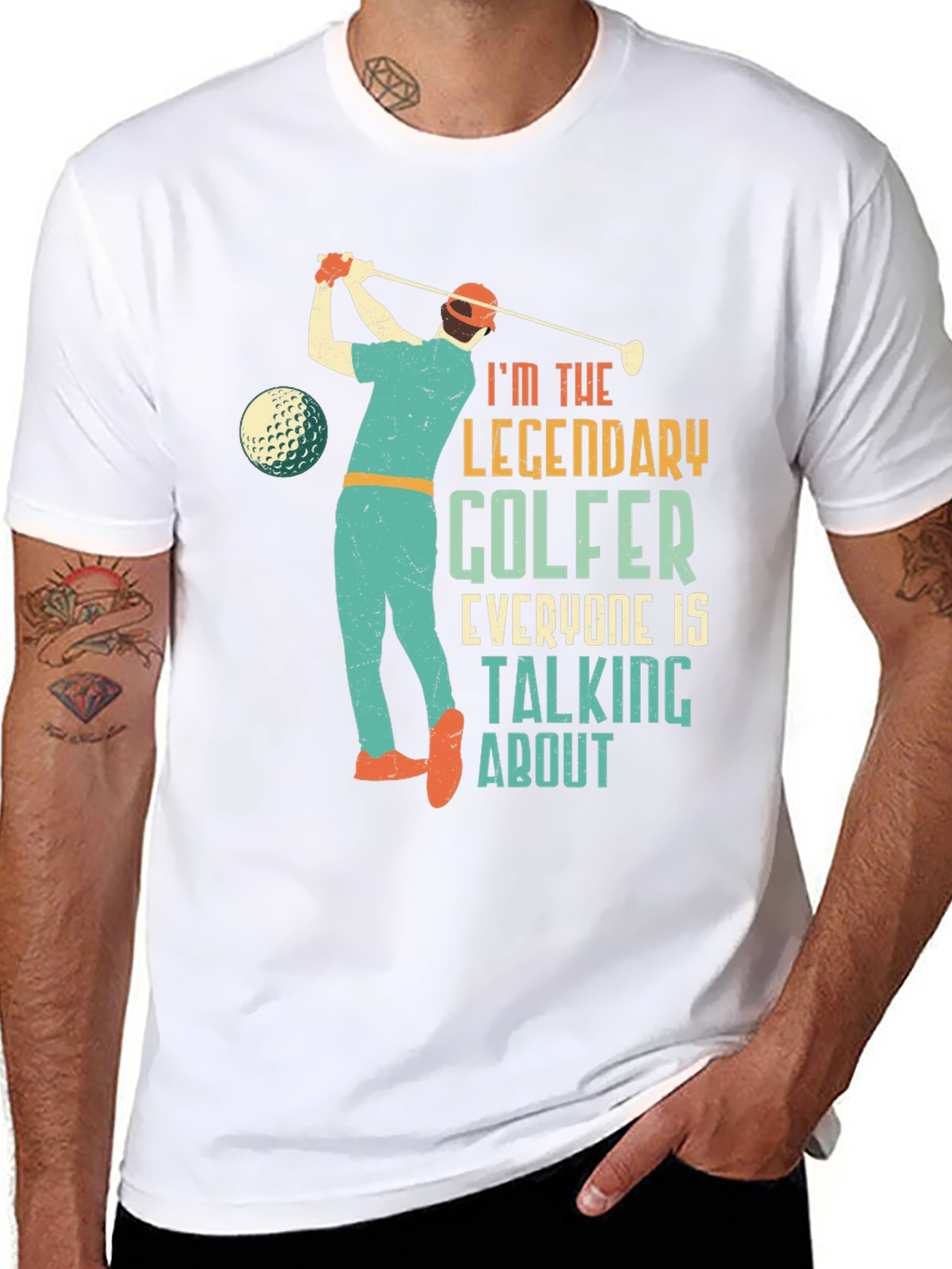 Legendary Golfer Graphic Tee