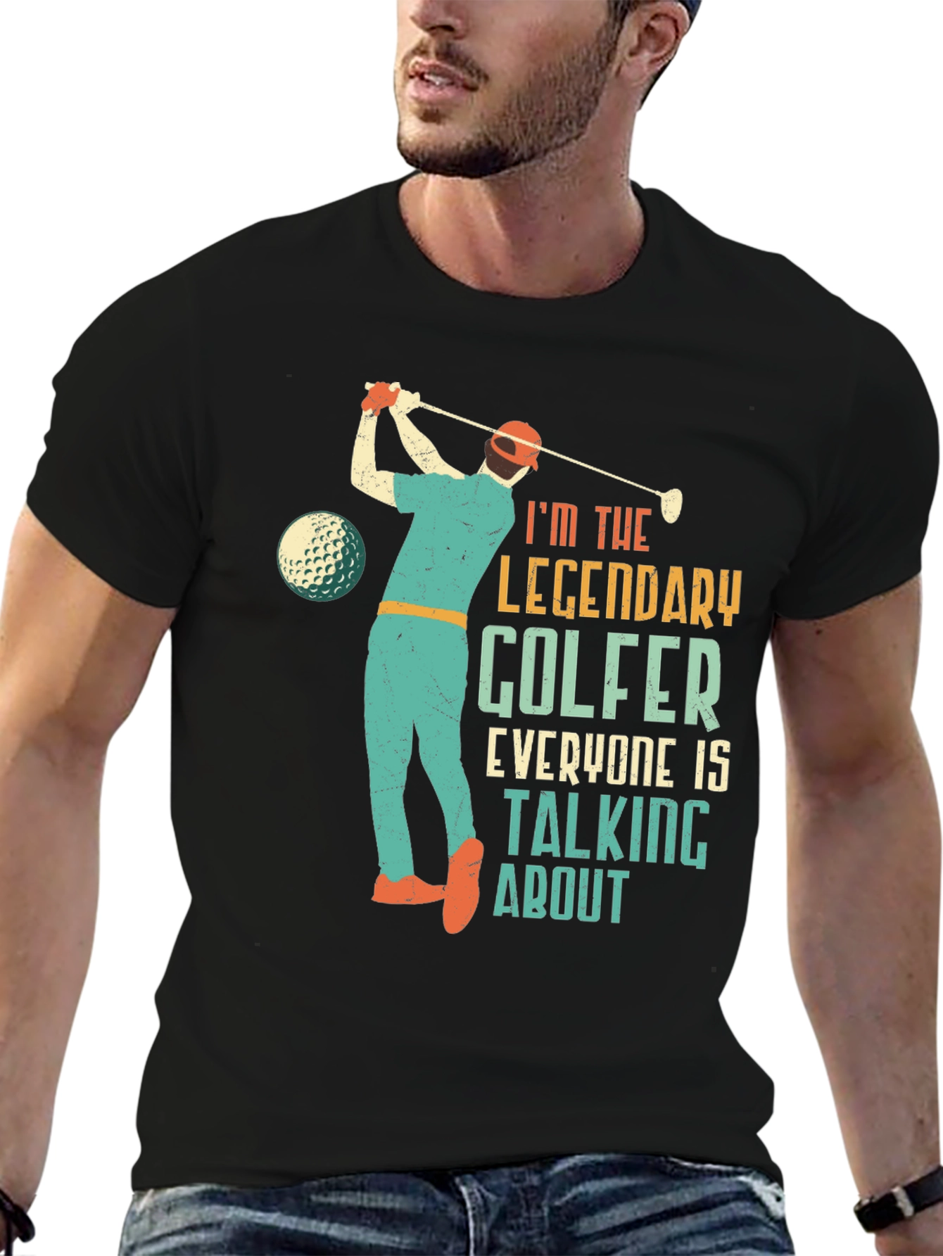 Legendary Golfer Graphic Tee