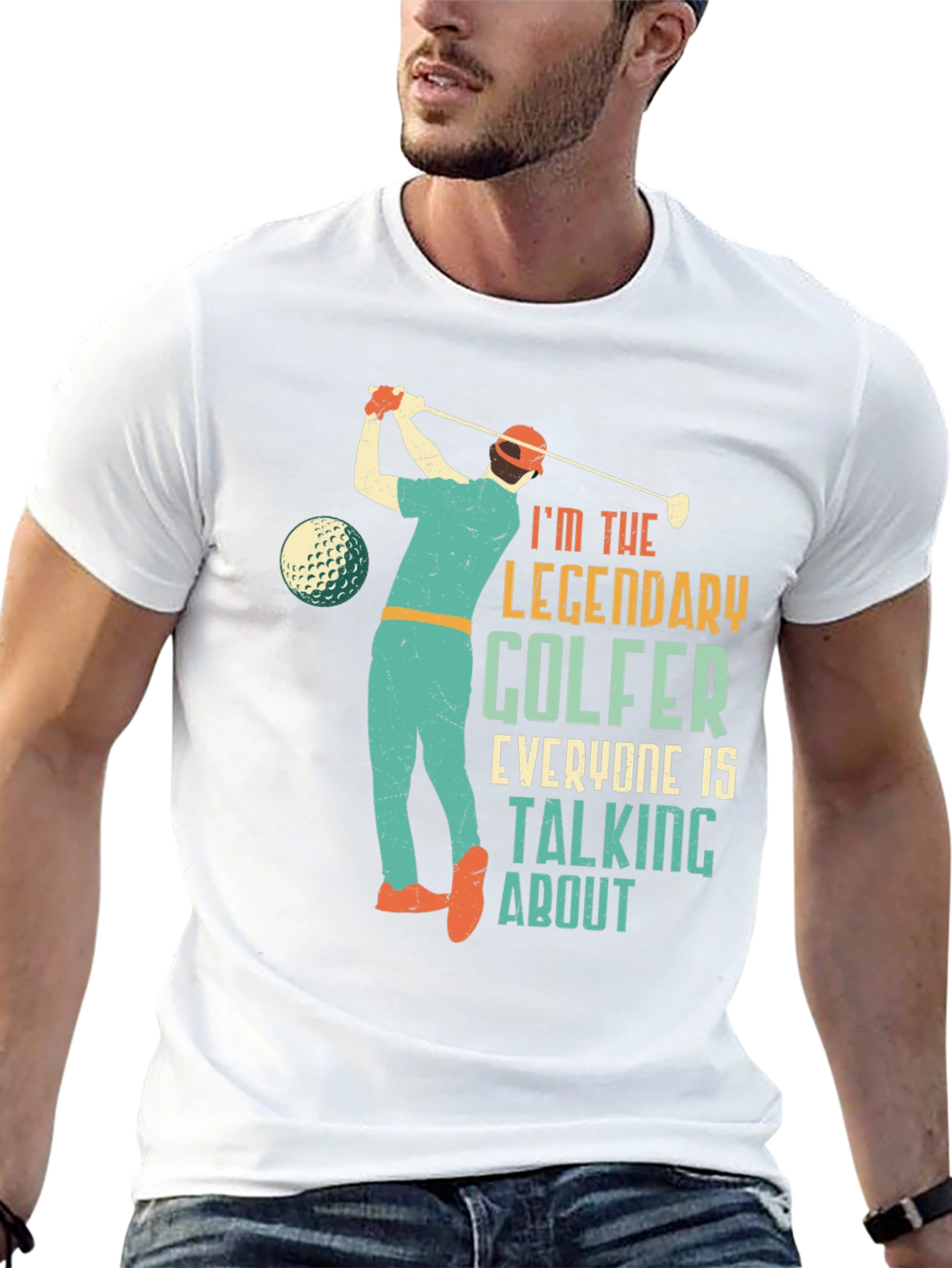 Legendary Golfer Graphic Tee