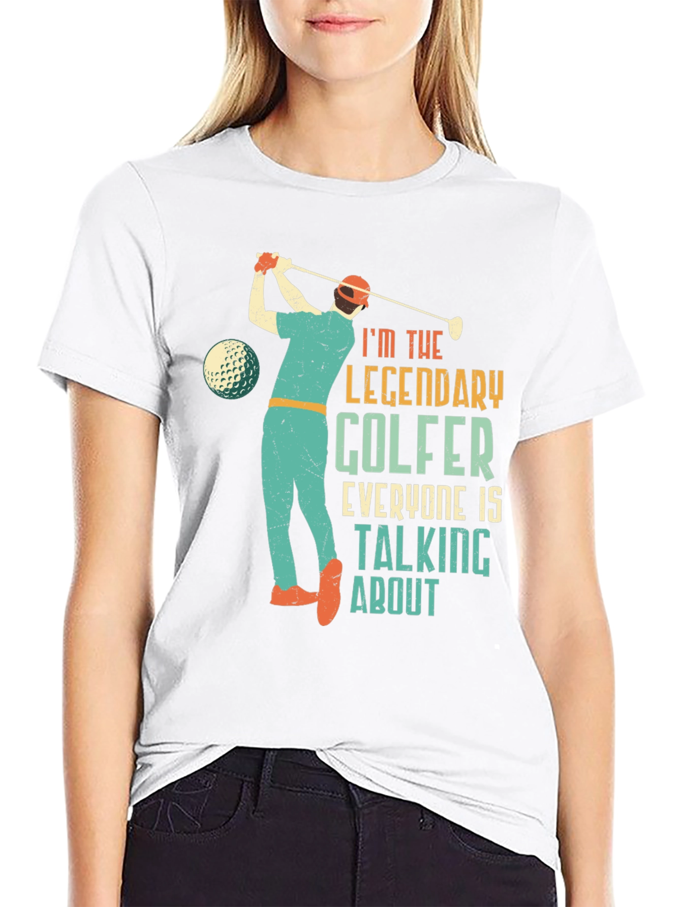 Legendary Golfer Graphic Tee