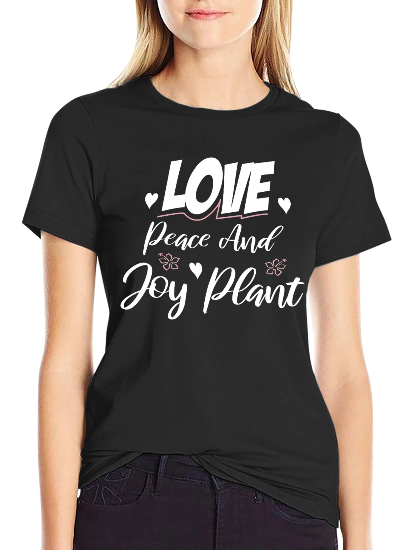 Love Peace Joy Plant T-Shirt