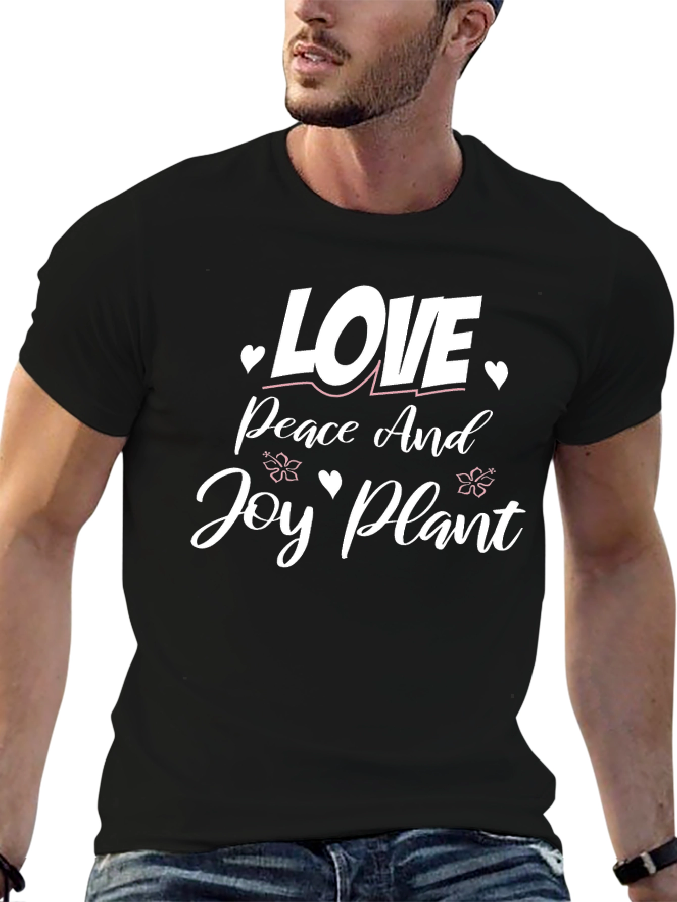 Love Peace Joy Plant T-Shirt