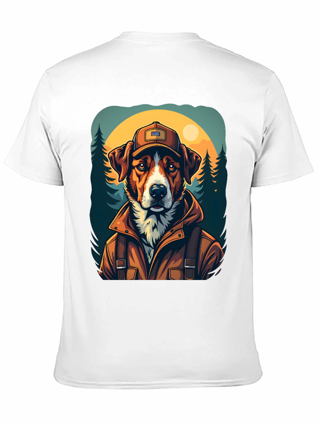 Dog Camper Graphic Tee - Adventure Awaits