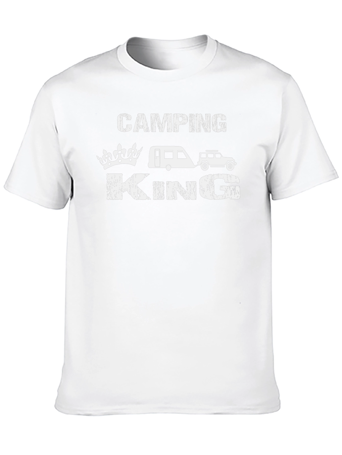 Camping King Black T-Shirt