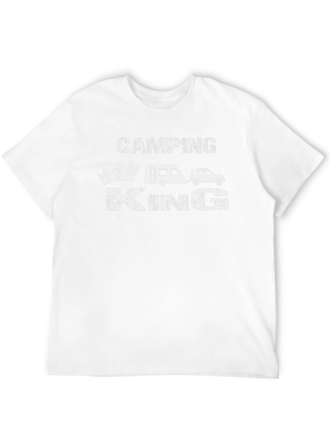 Camping King Black T-Shirt