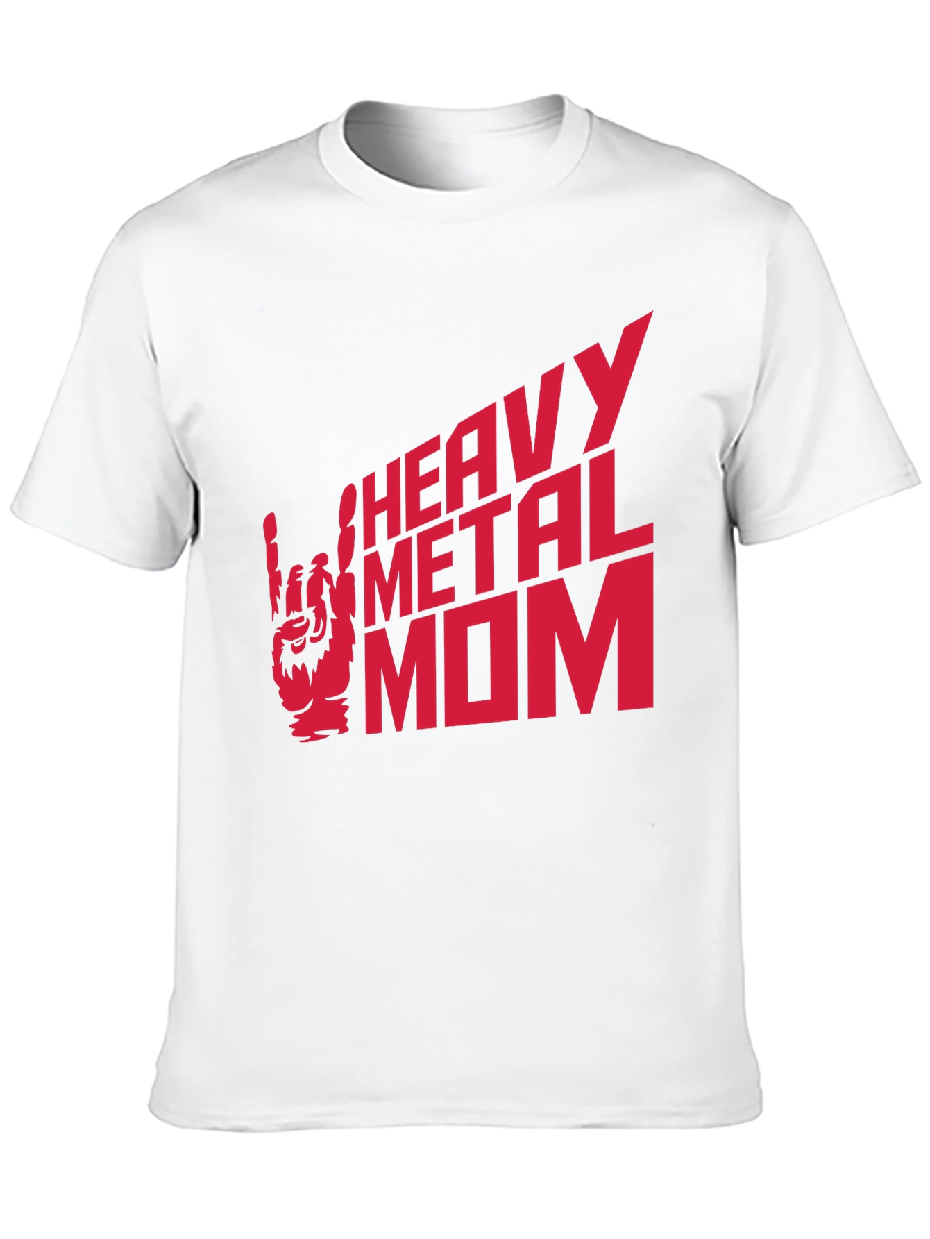 Heavy Metal Mom Black Graphic Tee