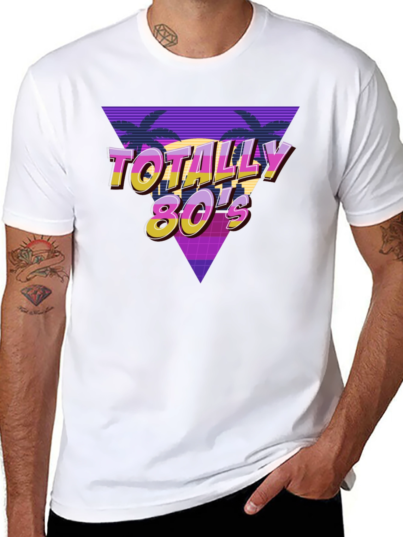 Totally 80s Retro Graphic Tee