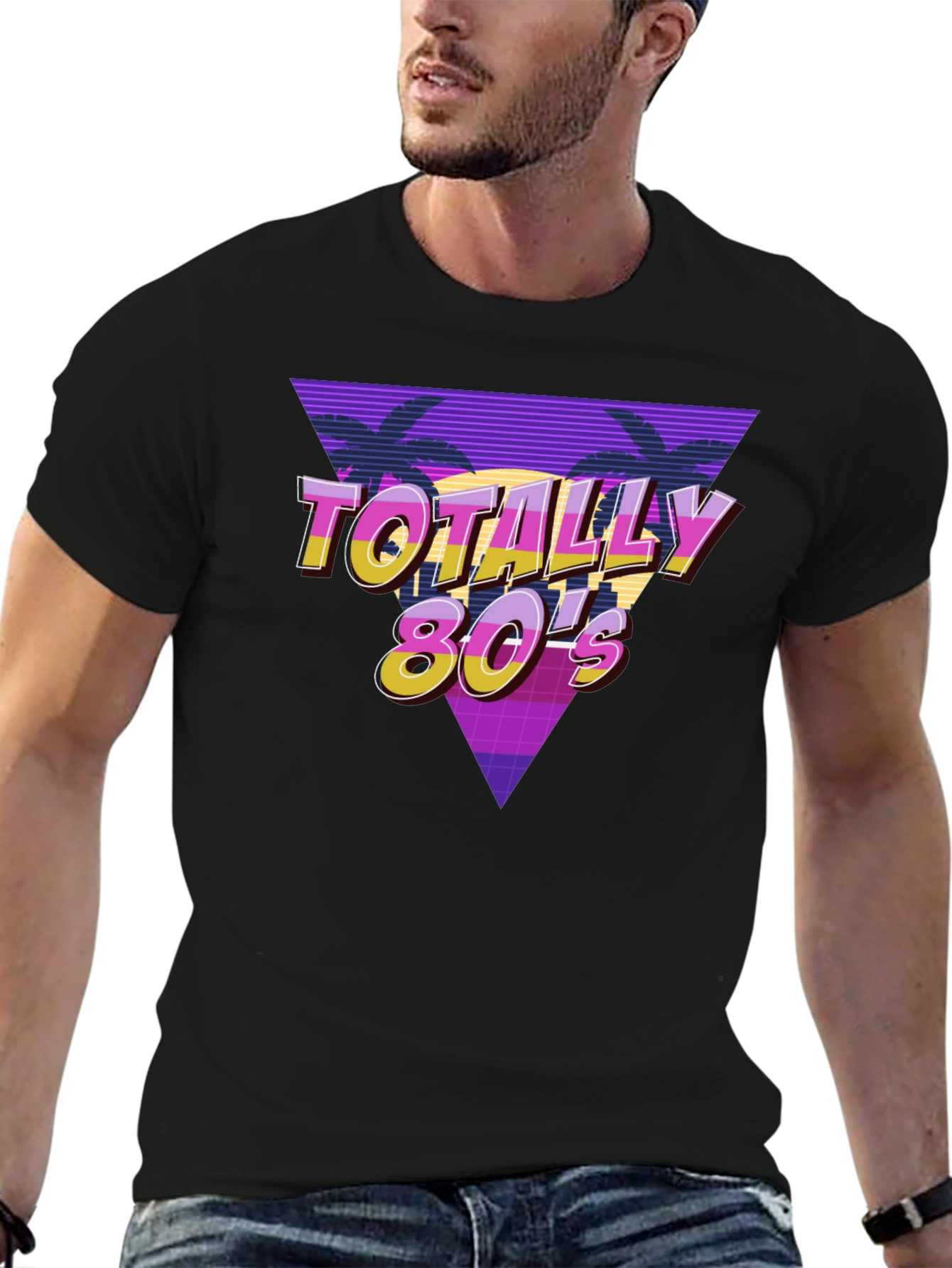 Totally 80s Retro Graphic Tee