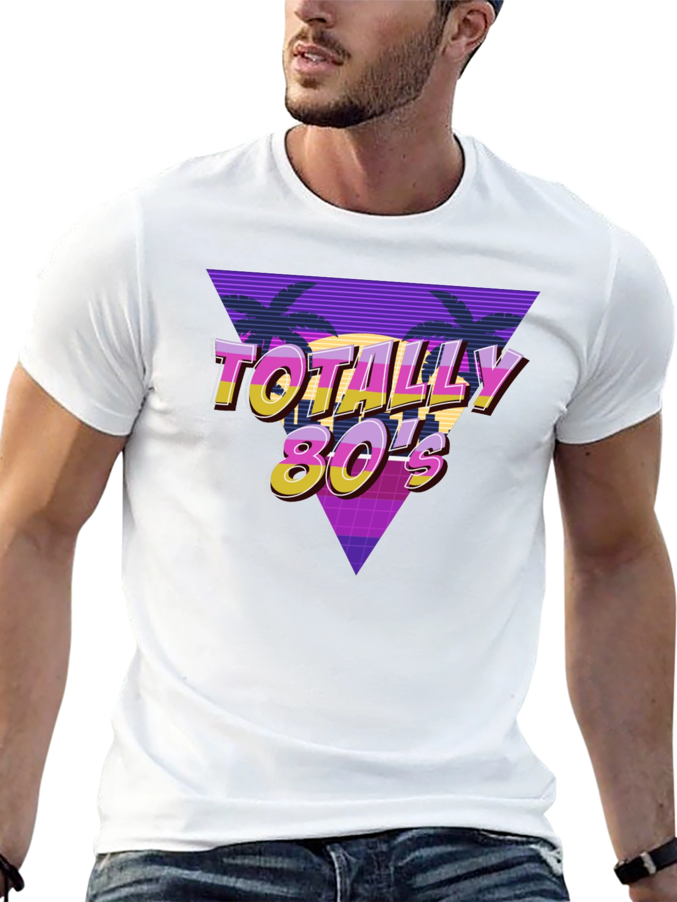 Totally 80s Retro Graphic Tee