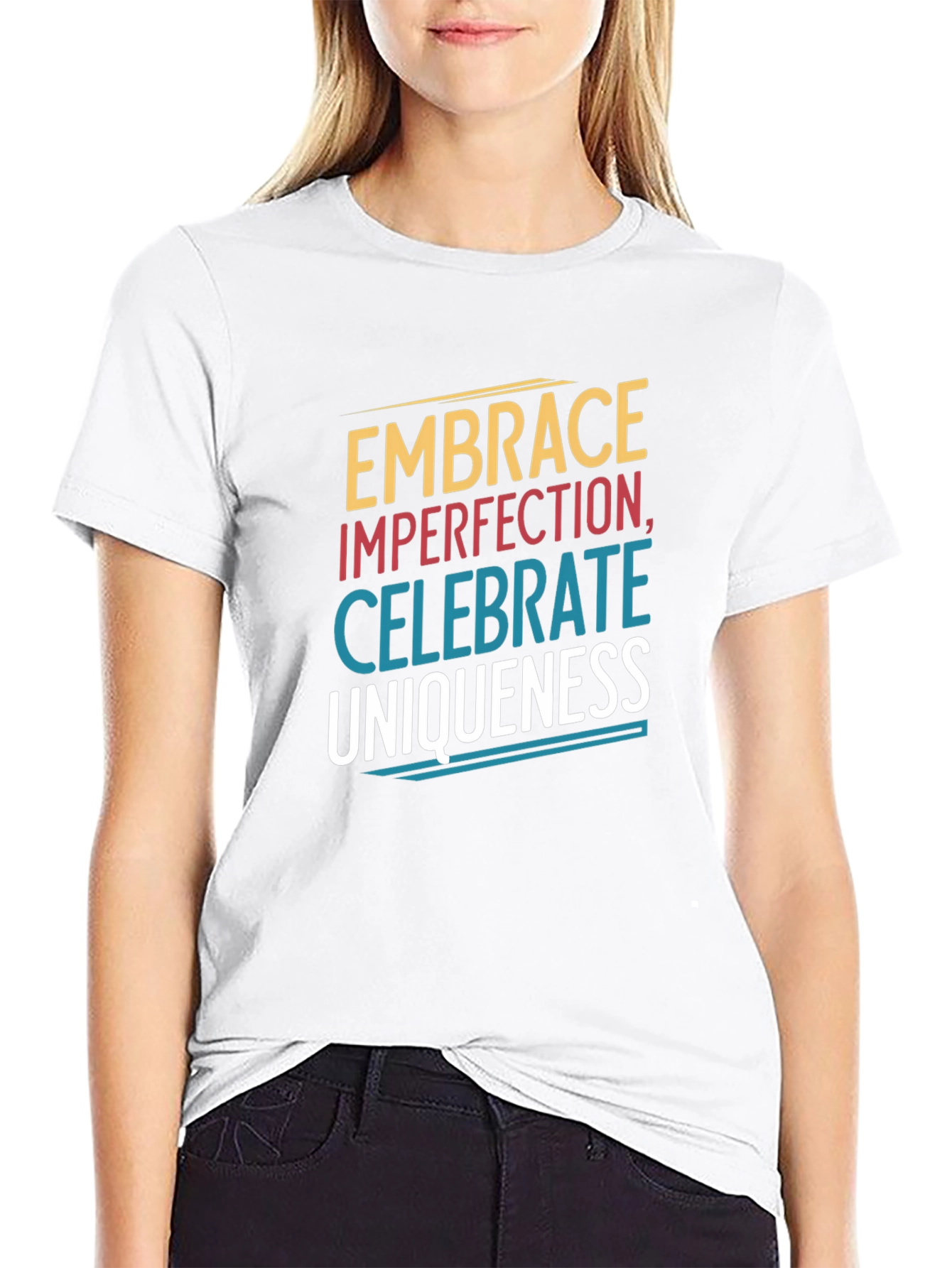 Embrace Imperfection Graphic Tee - Celebrate Uniqueness T-Shirt