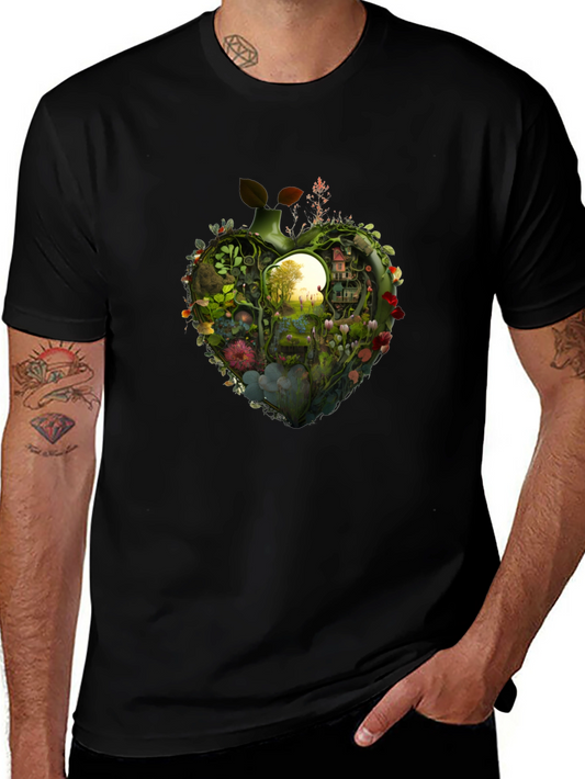 Heart Garden Print Tee