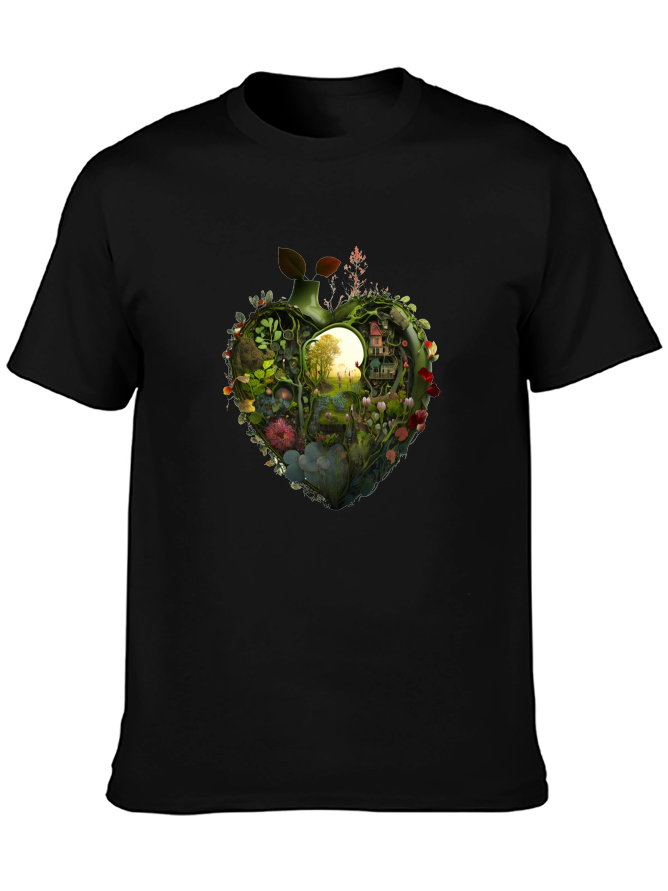 Heart Garden Print Tee