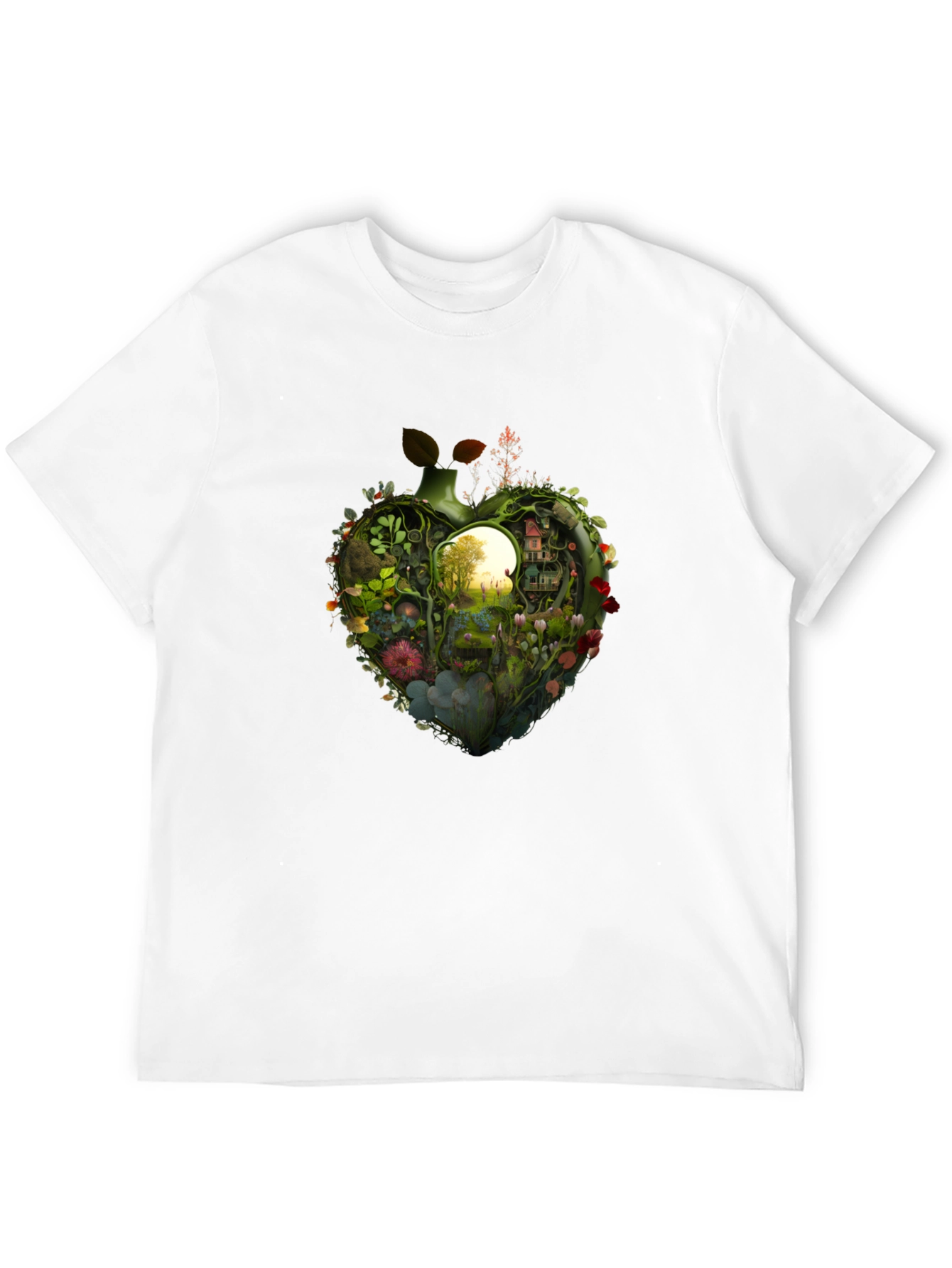 Heart Garden Print Tee