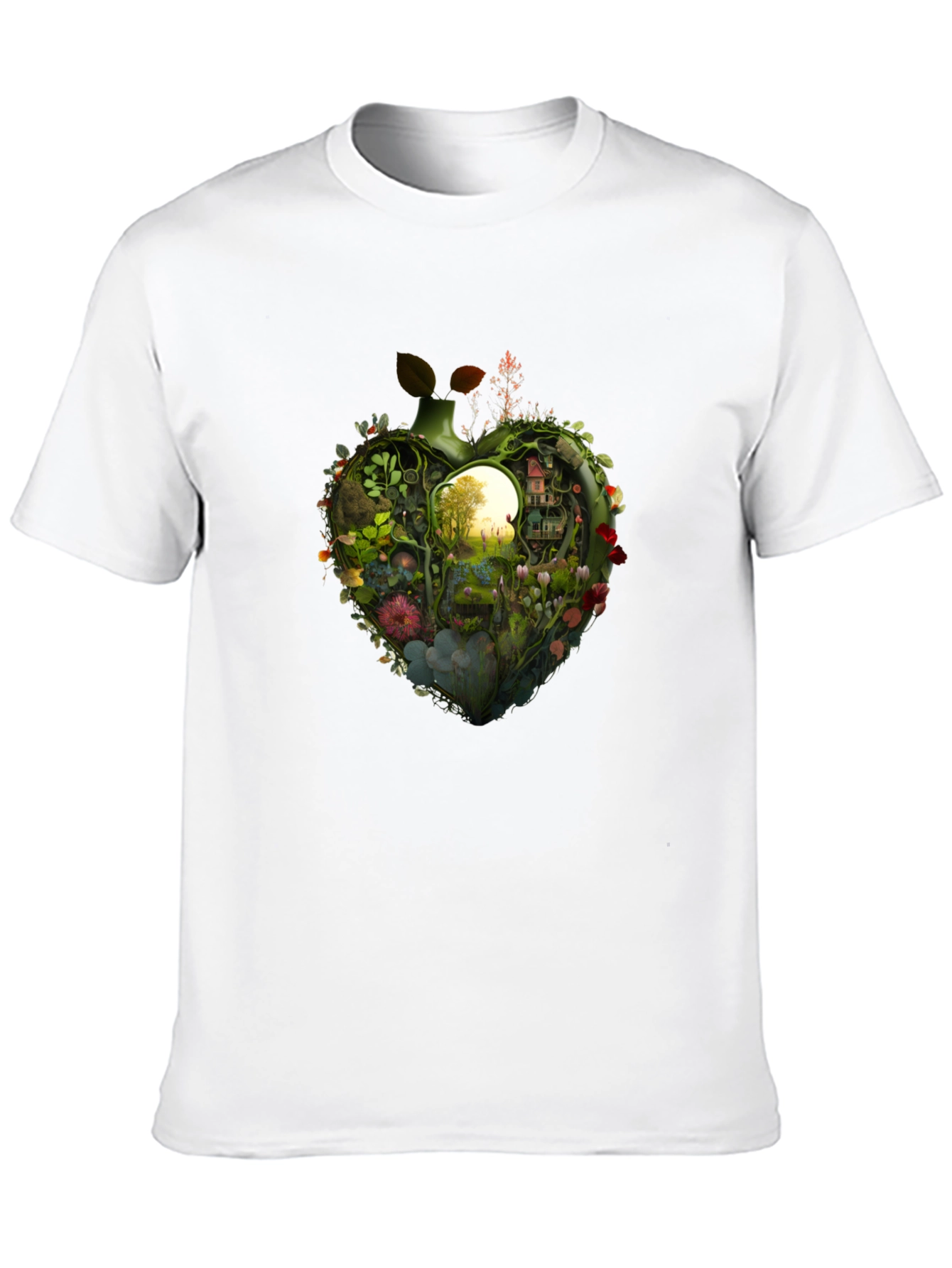Heart Garden Print Tee