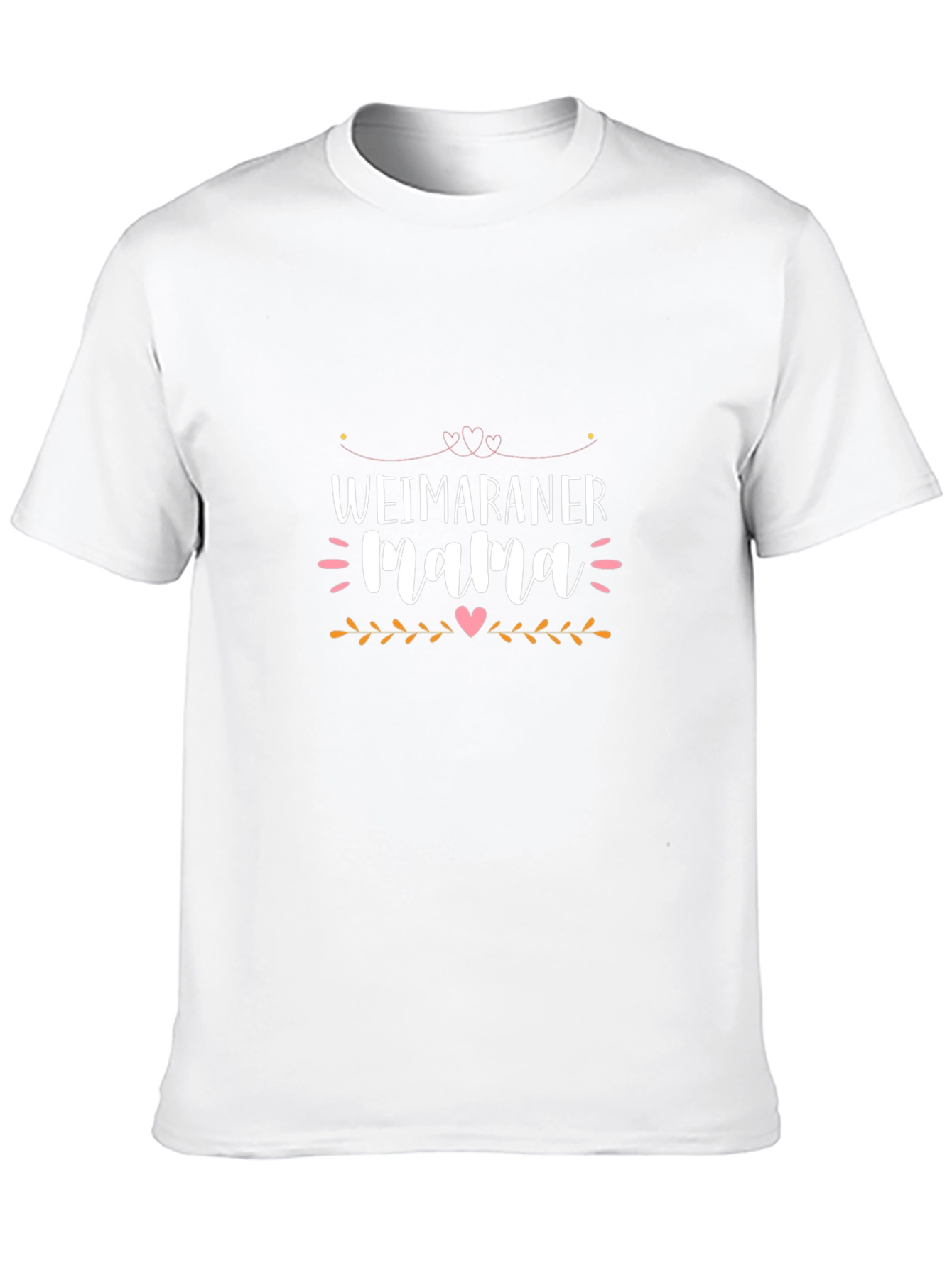 Weimaraner Mama Black T-Shirt