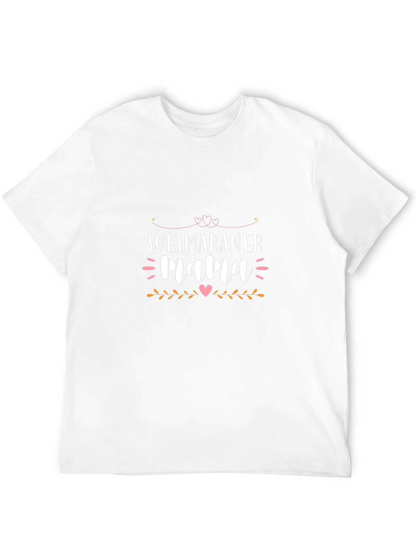 Weimaraner Mama Black T-Shirt