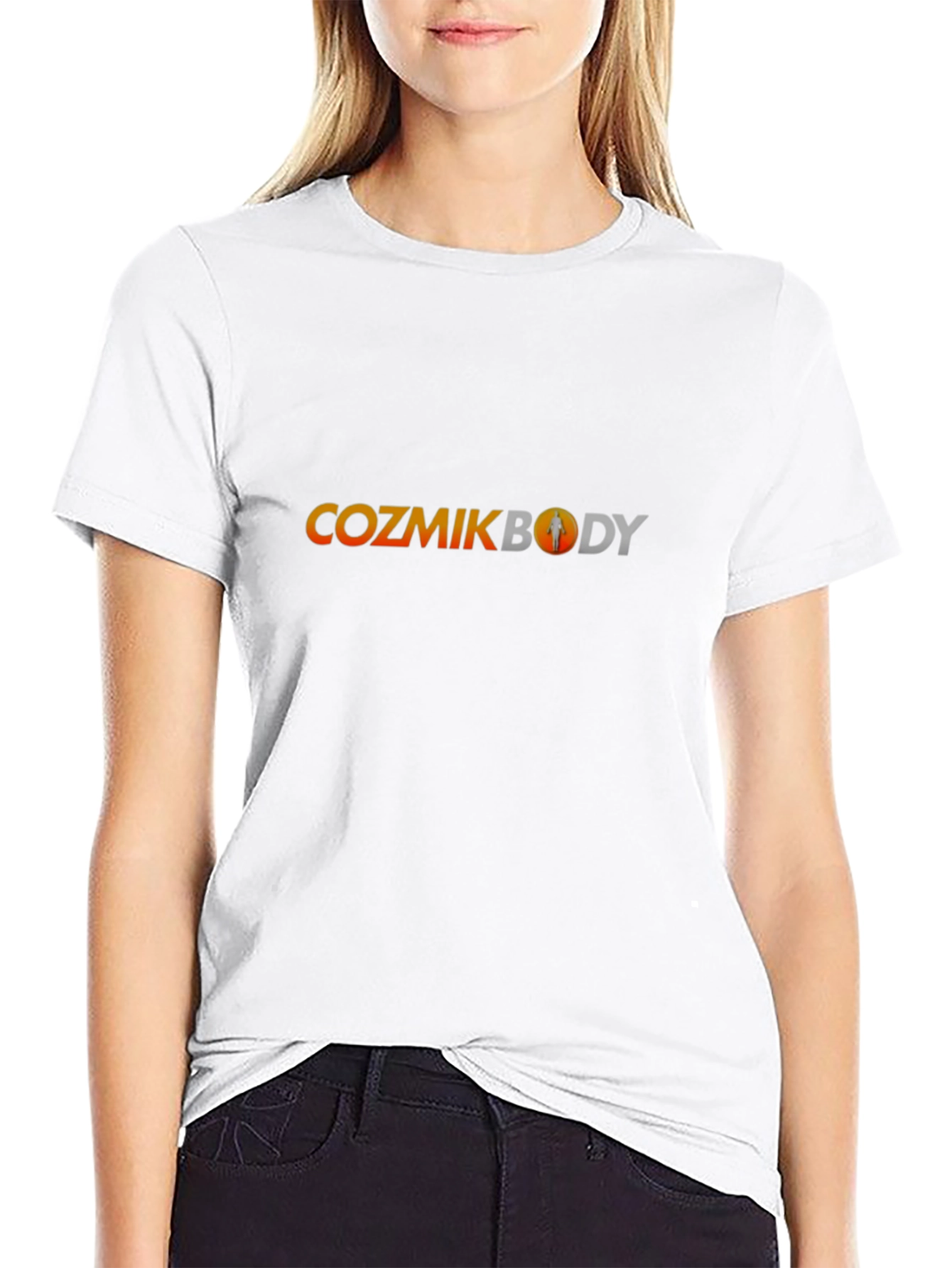 Cozmik Body Graphic T-Shirt - Stylish Black Tee