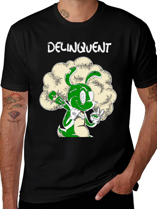 Delinquent Bunny T-Shirt - Graphic Tee