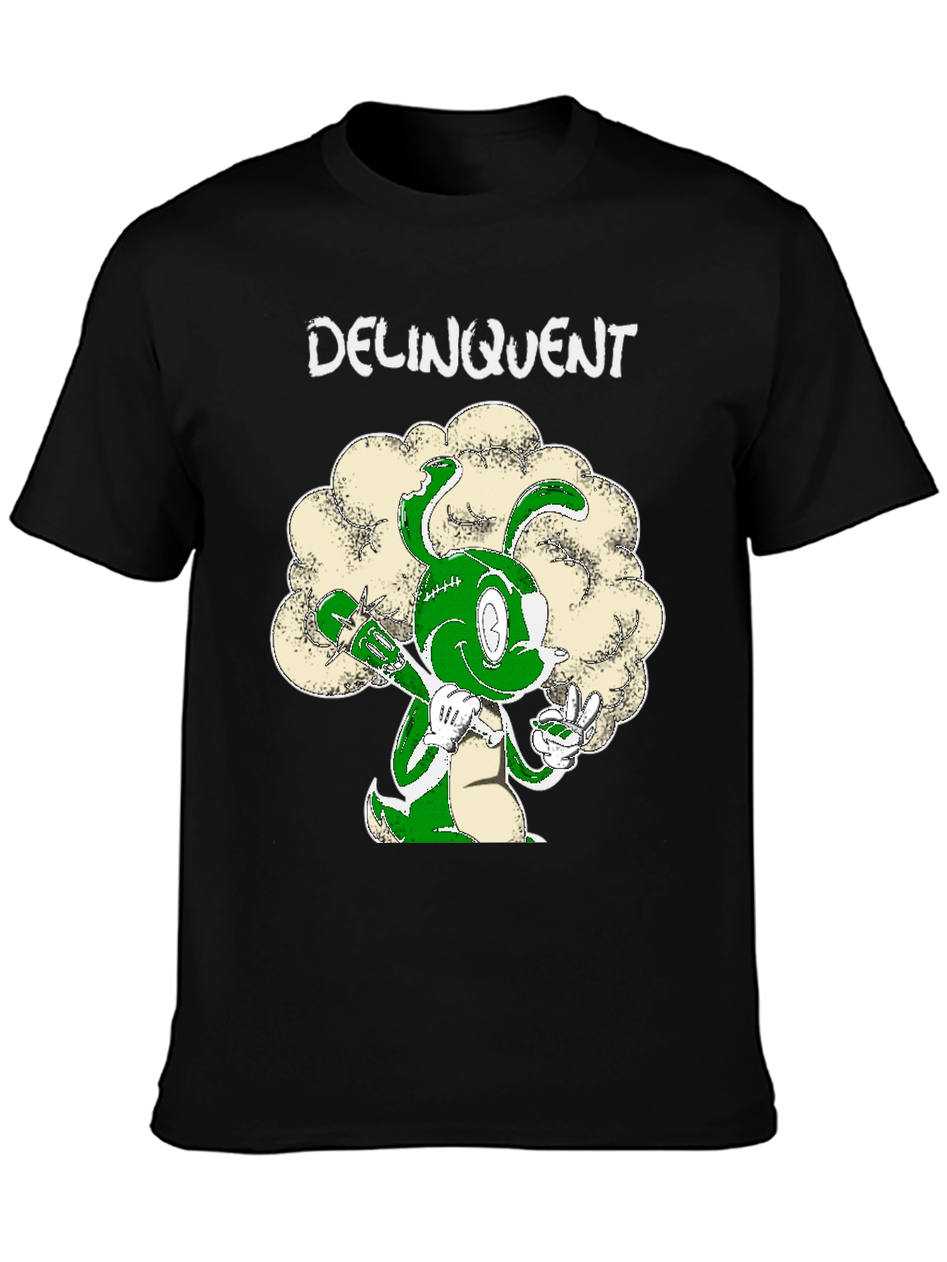 Delinquent Bunny T-Shirt - Graphic Tee