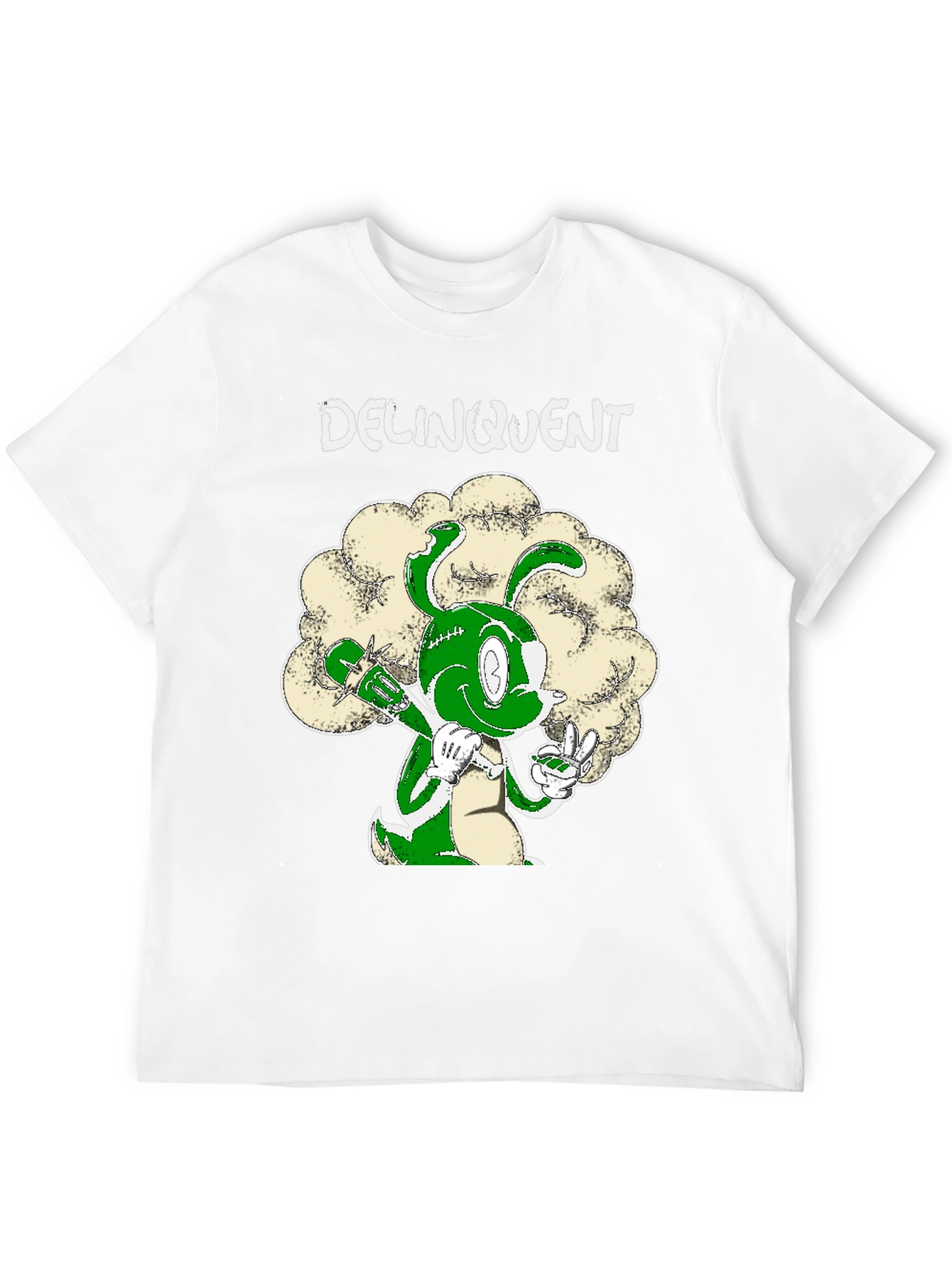 Delinquent Bunny T-Shirt - Graphic Tee