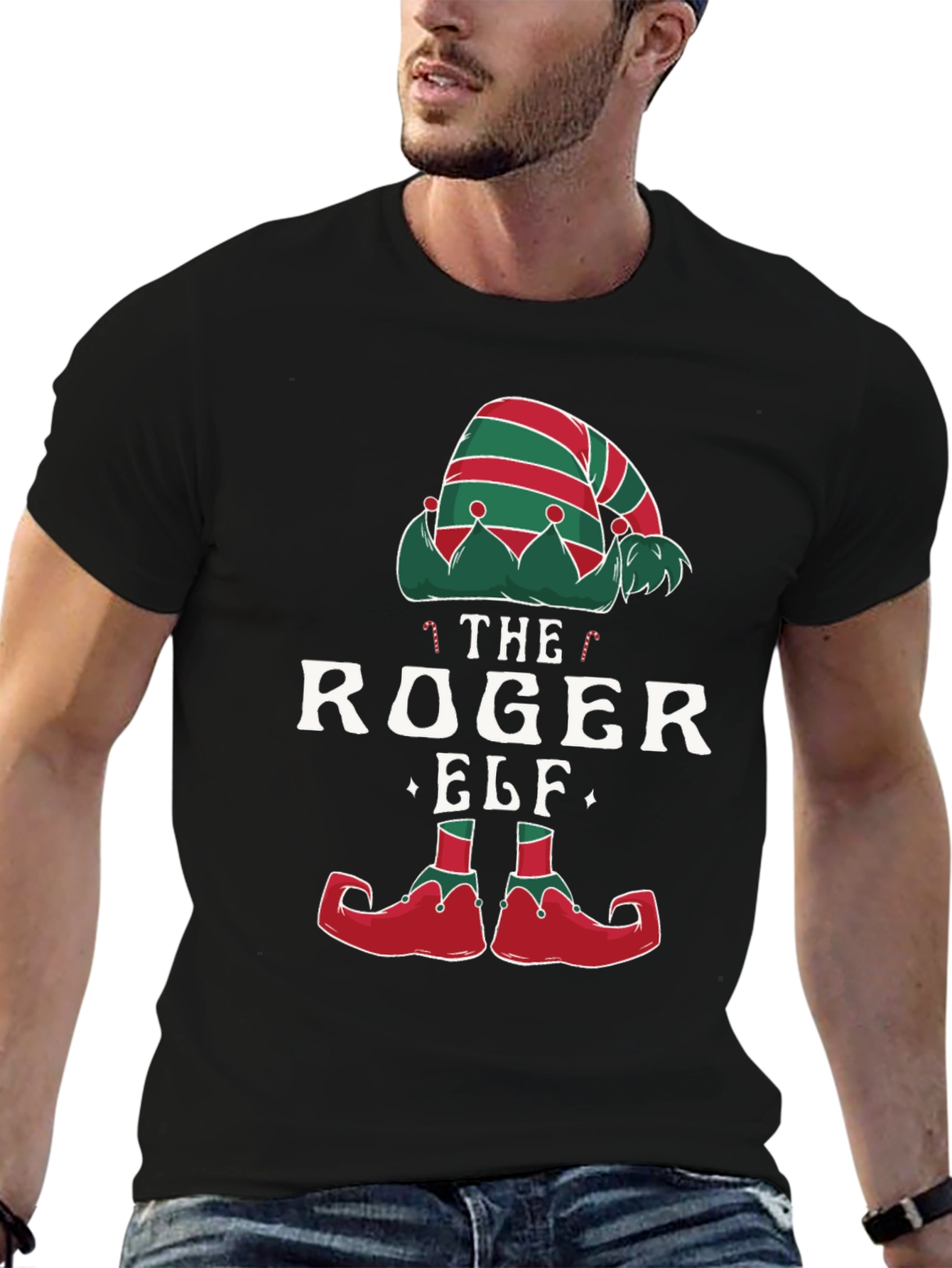 Roger the Elf Christmas T-Shirt