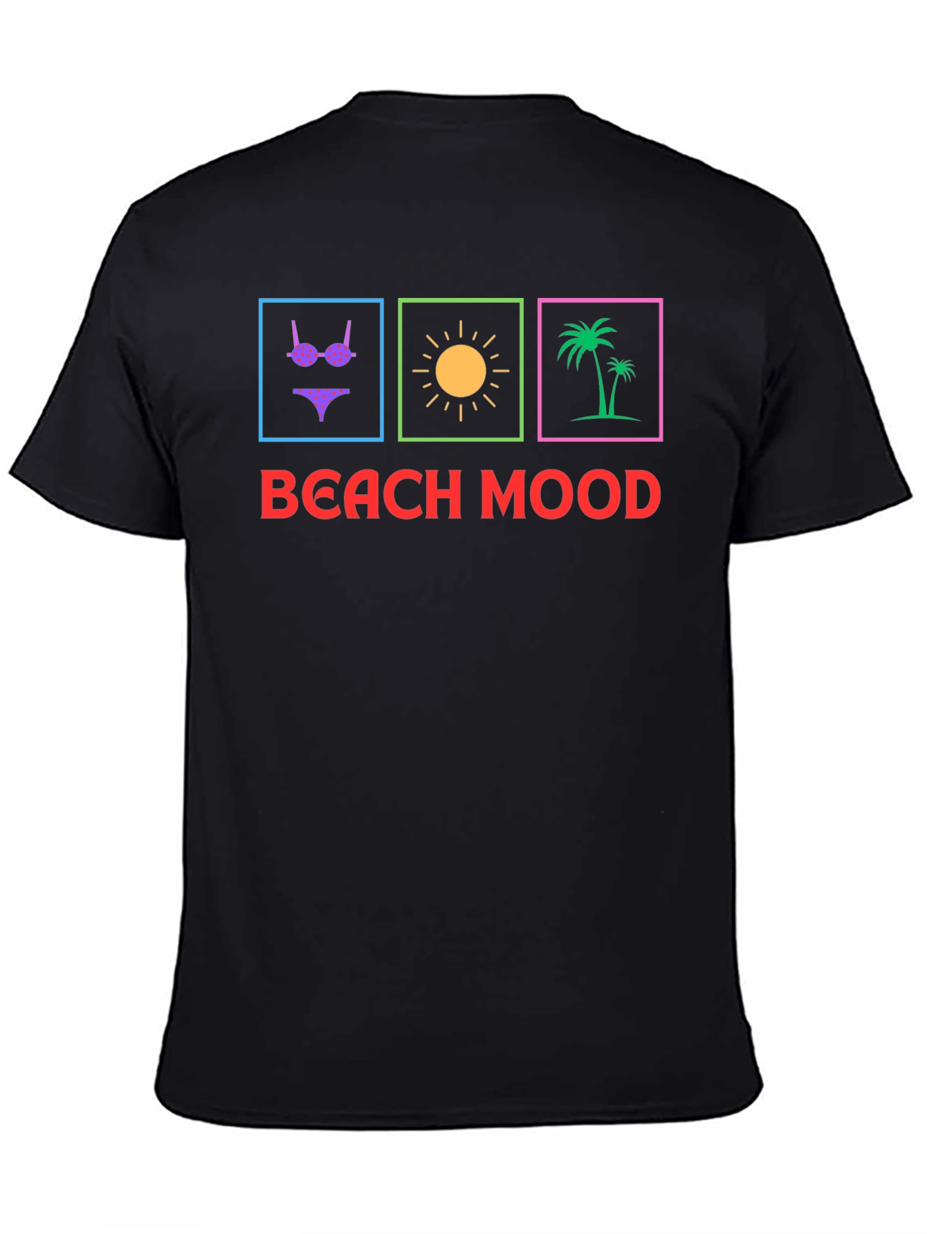 Beach Mood Graphic Tee - Summer Vibes T-Shirt