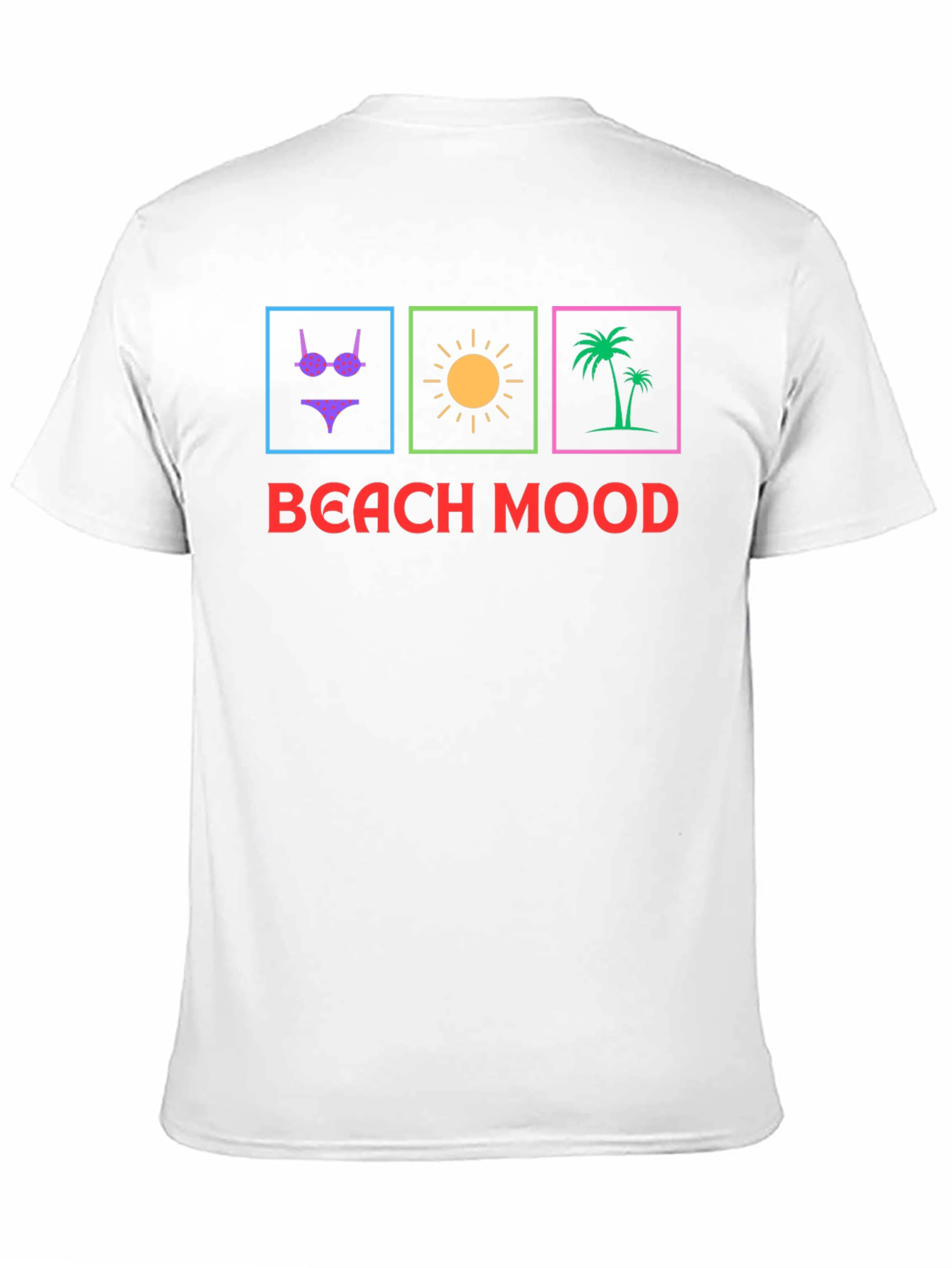 Beach Mood Graphic Tee - Summer Vibes T-Shirt
