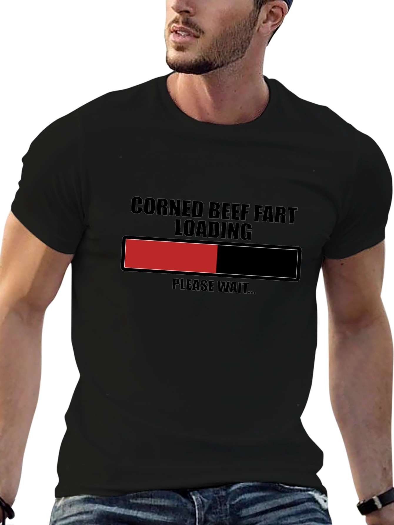 Corned Beef Fart Loading Graphic Tee