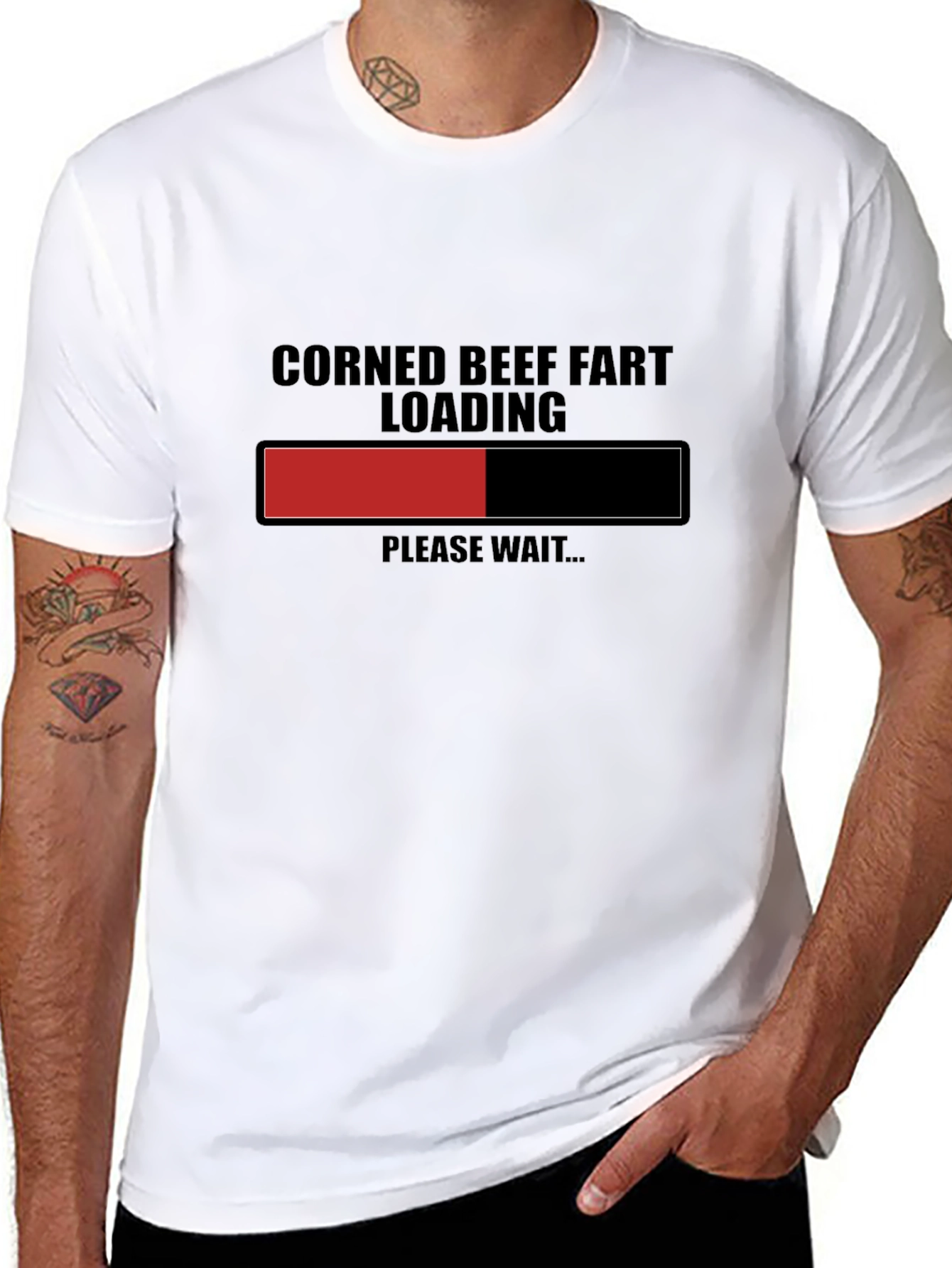 Corned Beef Fart Loading Graphic Tee