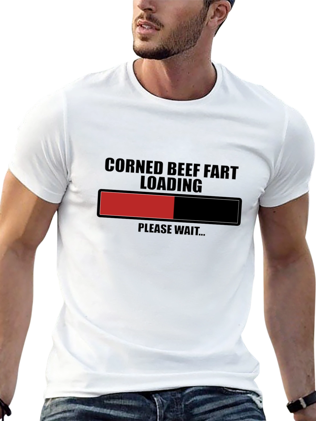 Corned Beef Fart Loading Graphic Tee