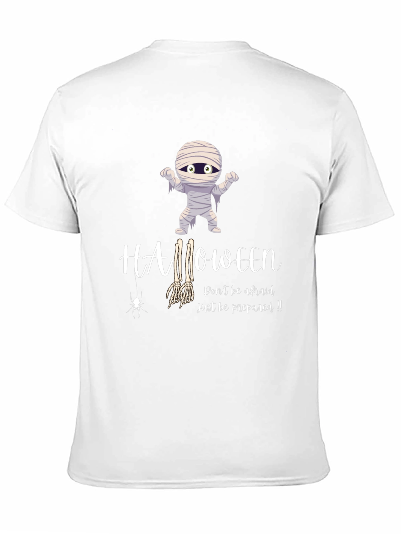 Halloween Mummy Graphic T-Shirt - Be Prepared!