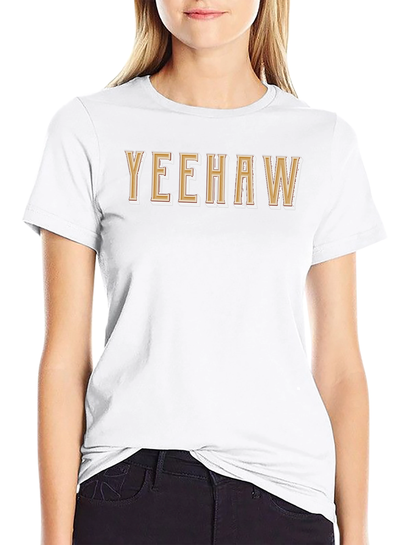 Yeehaw Graphic Tee - Western Style Black T-Shirt