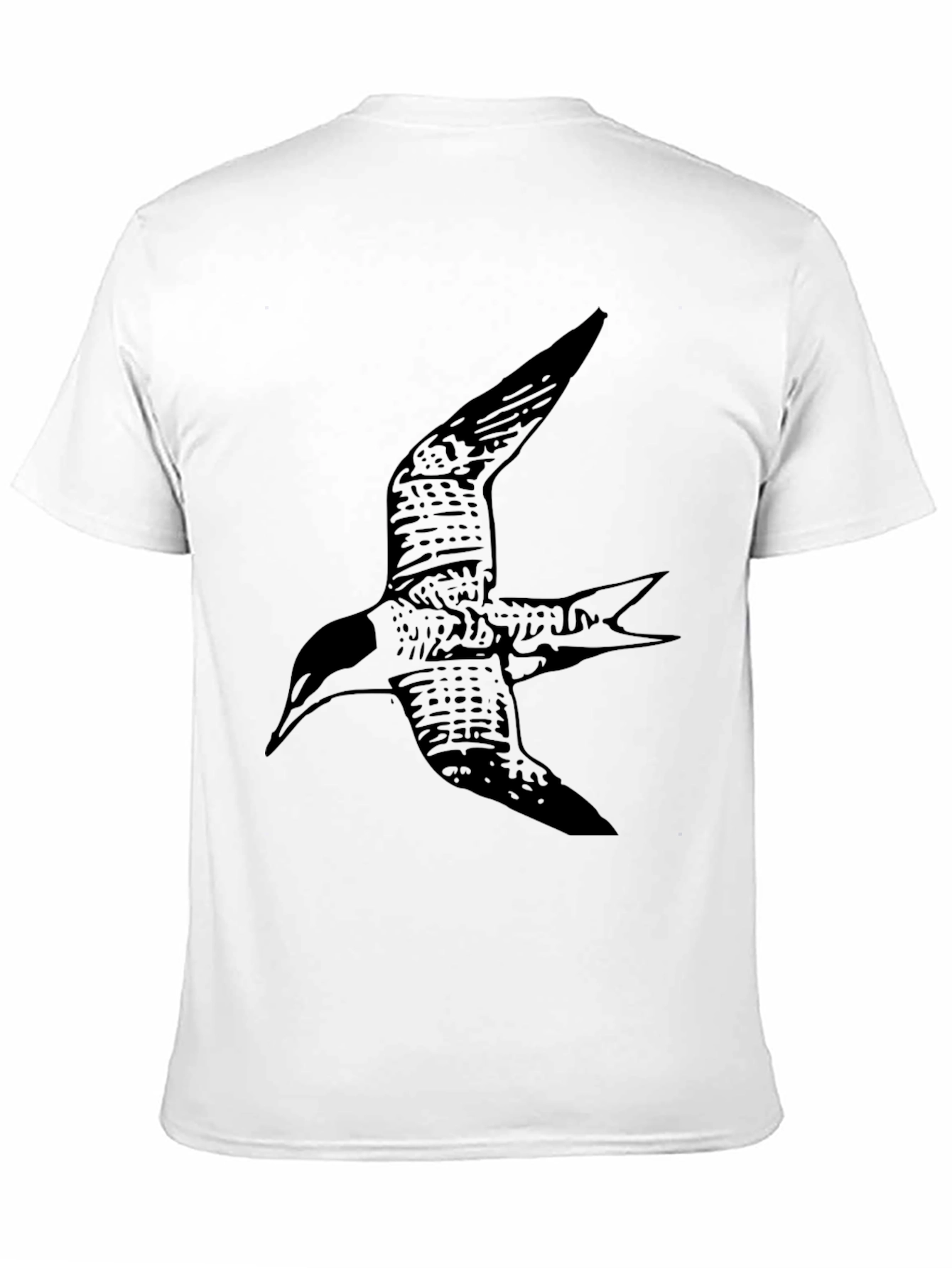 Black Bird Graphic Tee - Casual Style