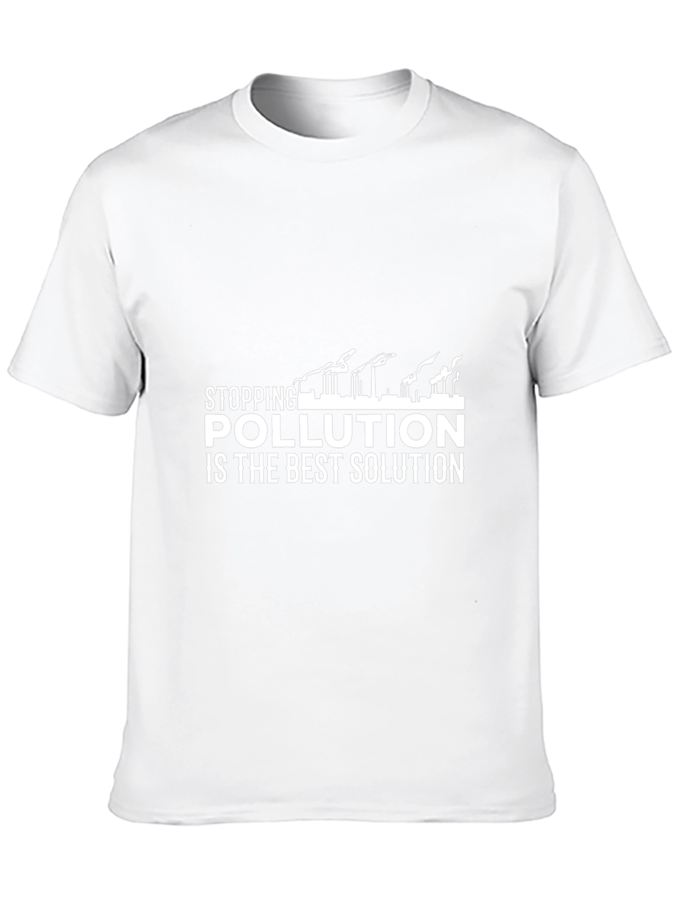 Stop Pollution Graphic T-Shirt