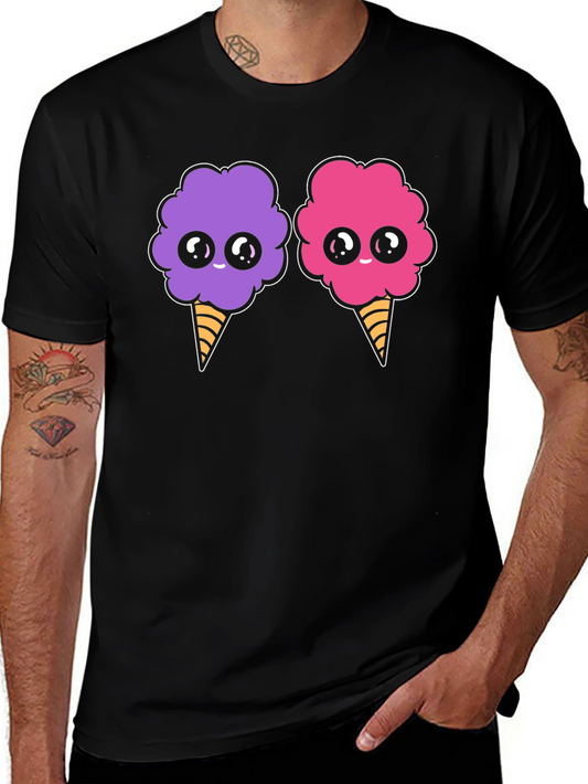Cotton Candy Kawaii Graphic T-Shirt