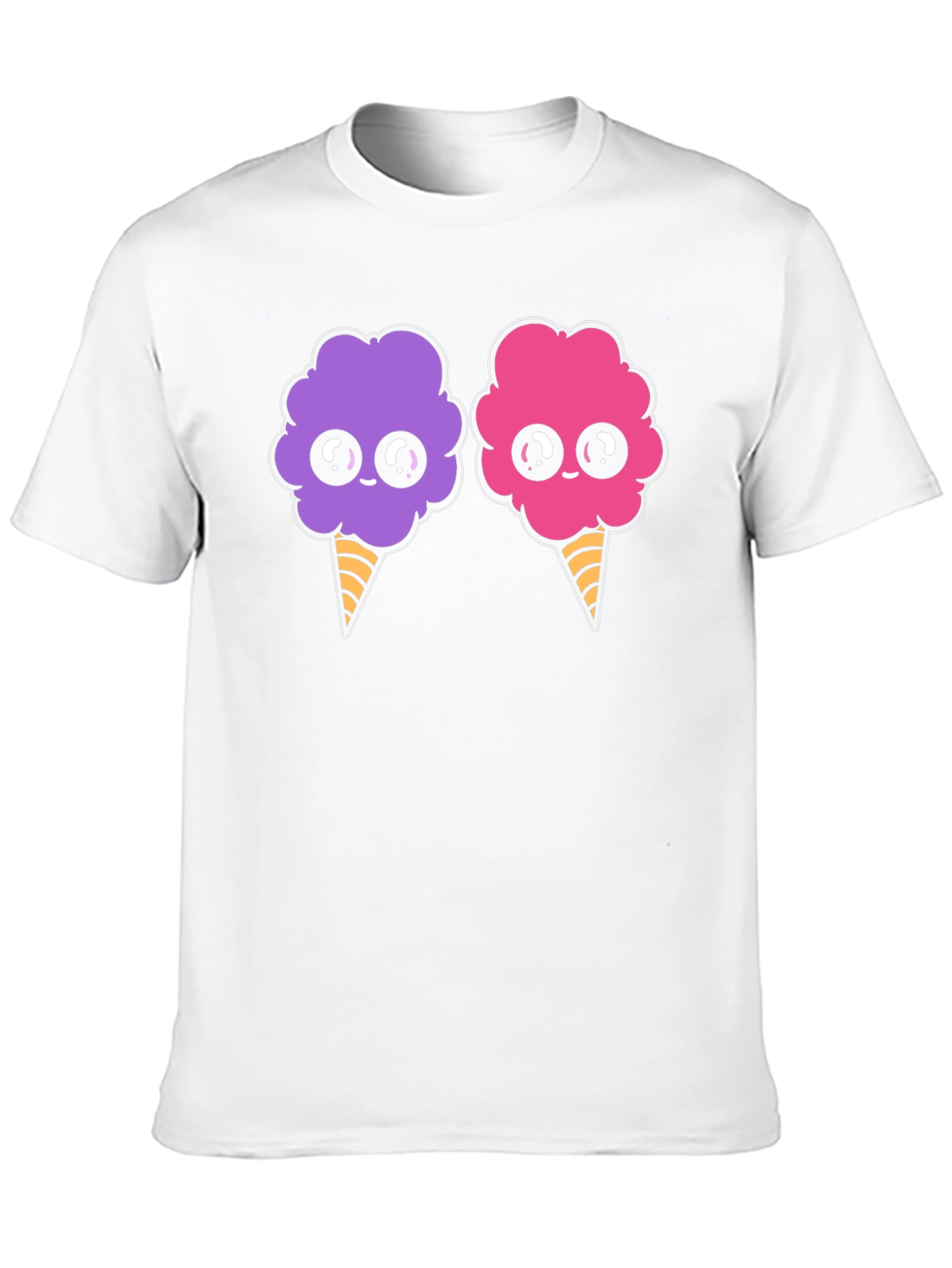 Cotton Candy Kawaii Graphic T-Shirt