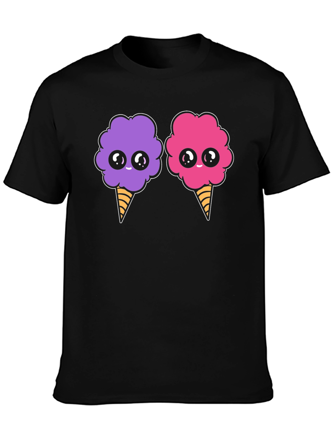 Cotton Candy Kawaii Graphic T-Shirt